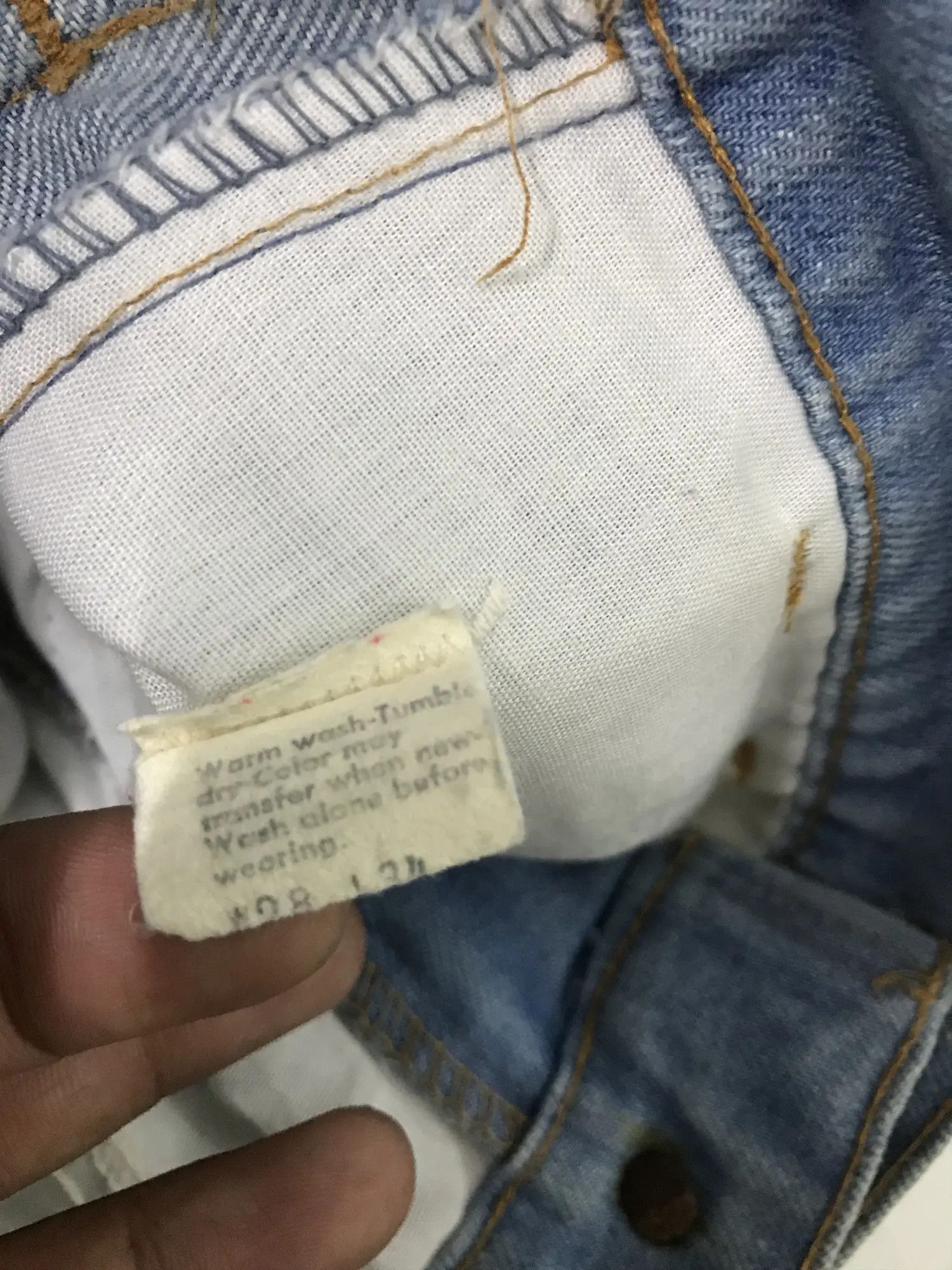 Levi's Vintage Levis Light Blue Denim Size US 27 - 14 Thumbnail