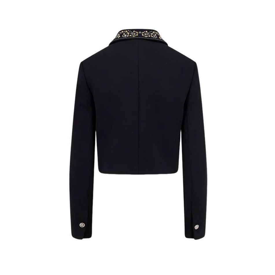 Versace VERSACE Black Blazer Jacket New & Authentic (Women's size:IT Size S / US 4 / IT 40 - 2 Thumbnail