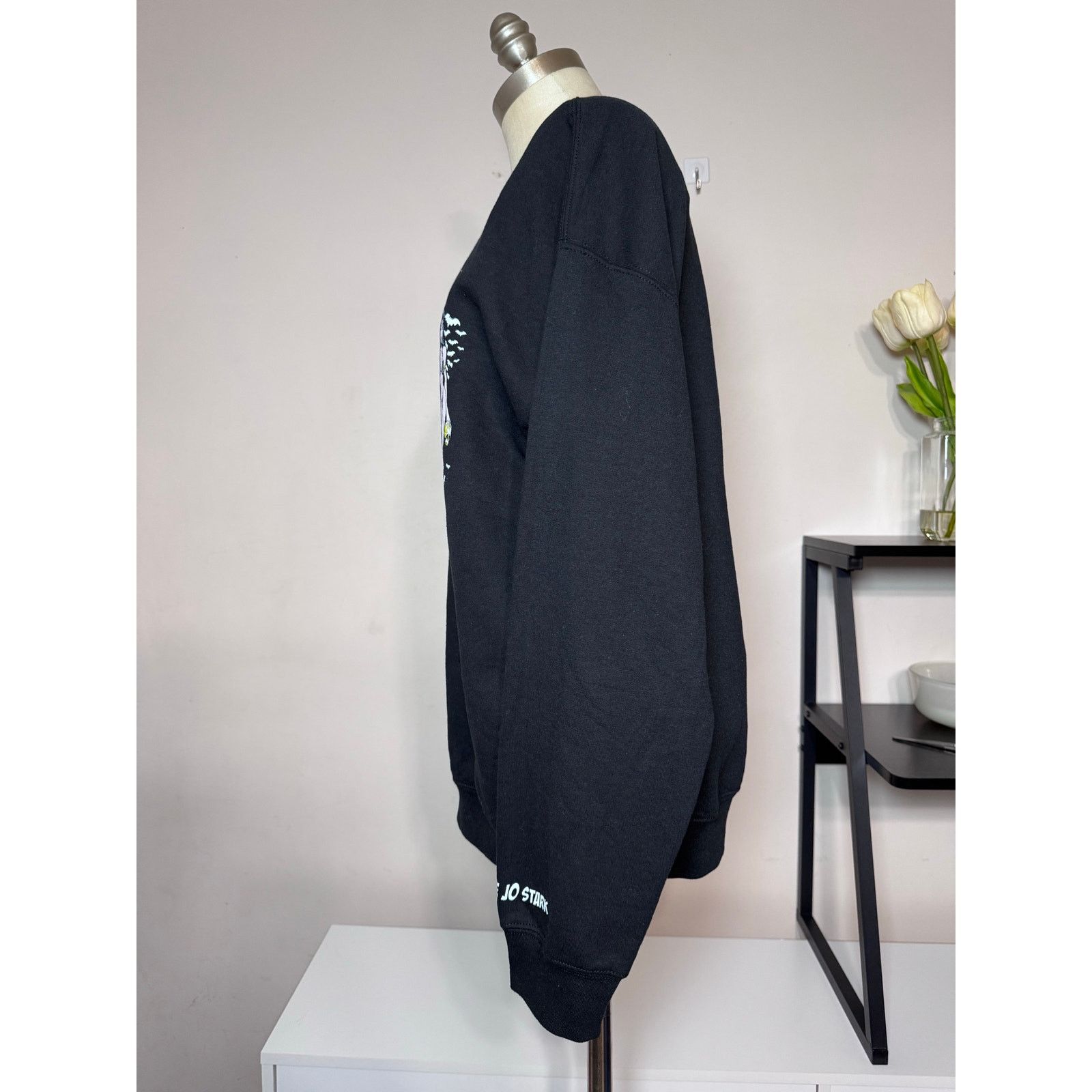 Other Deadly Doll Black Zebra Crewneck Sweater Men’s Size Large L Size US L / EU 52-54 / 3 - 4 Thumbnail