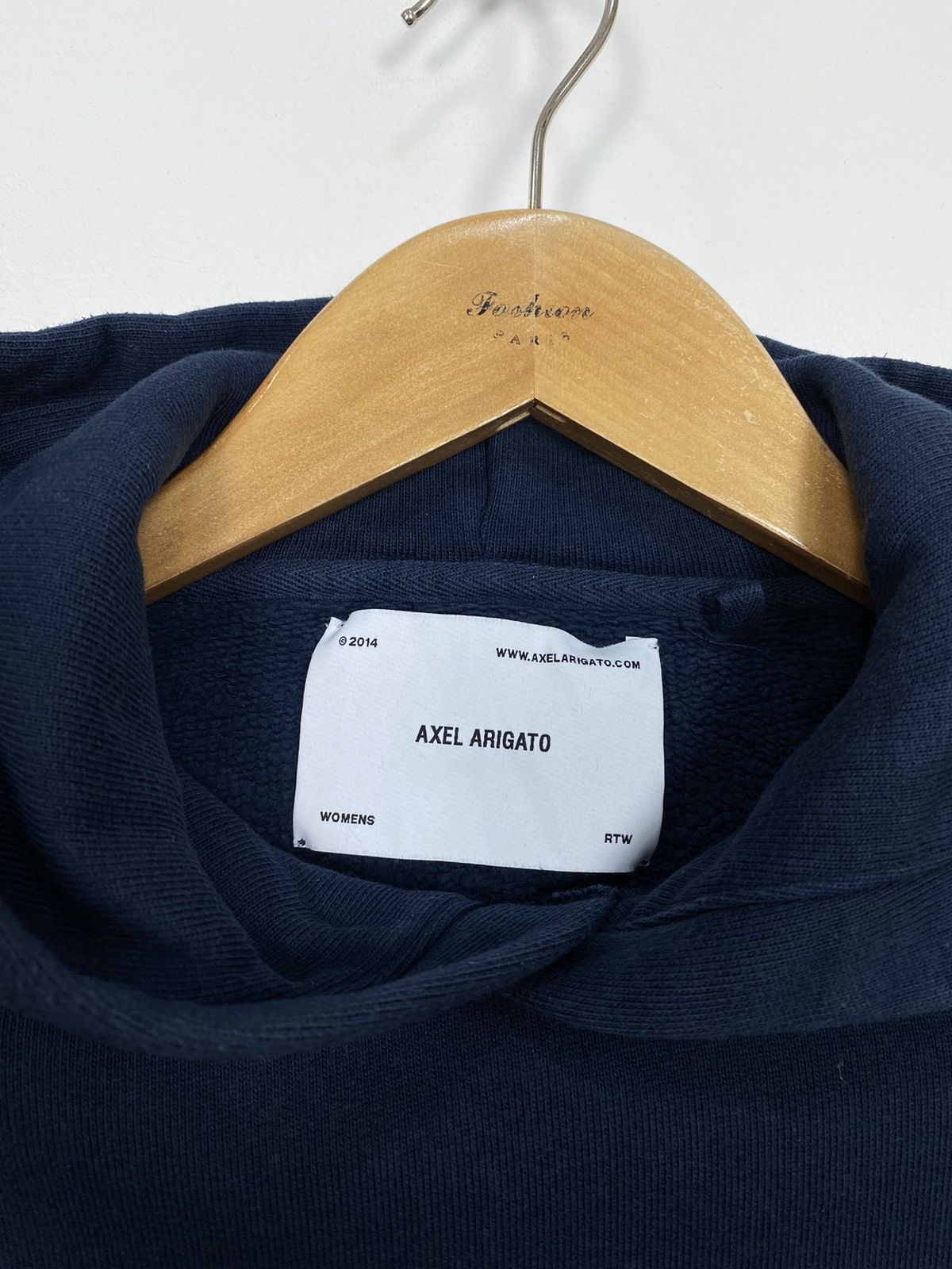Axel Arigato Axel Arigato 2014-2021 Womens Hoodie Long Sleeve Blue Size S Size S / US 4 / IT 40 - 5 Thumbnail