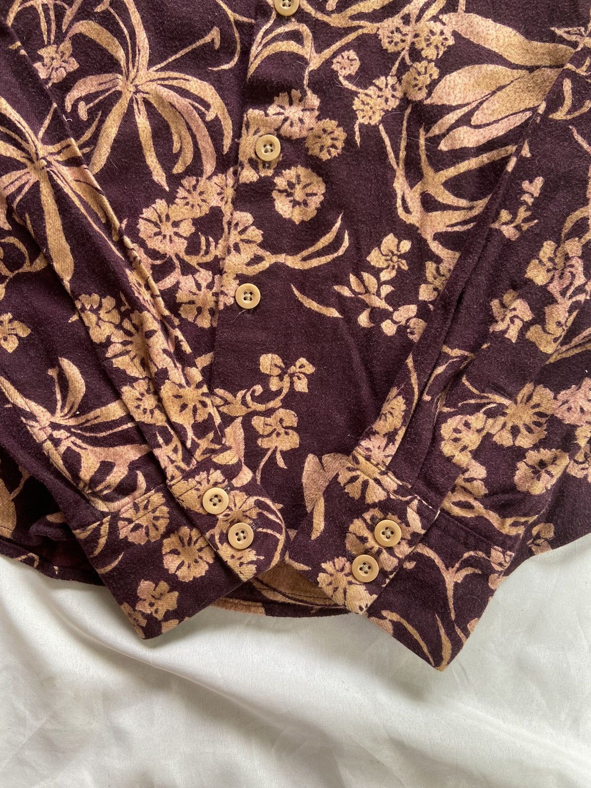 45rpm 45RPM PATTERN BUTTON DOWN SHIRT Size US S / EU 44-46 / 1 - 7 Thumbnail