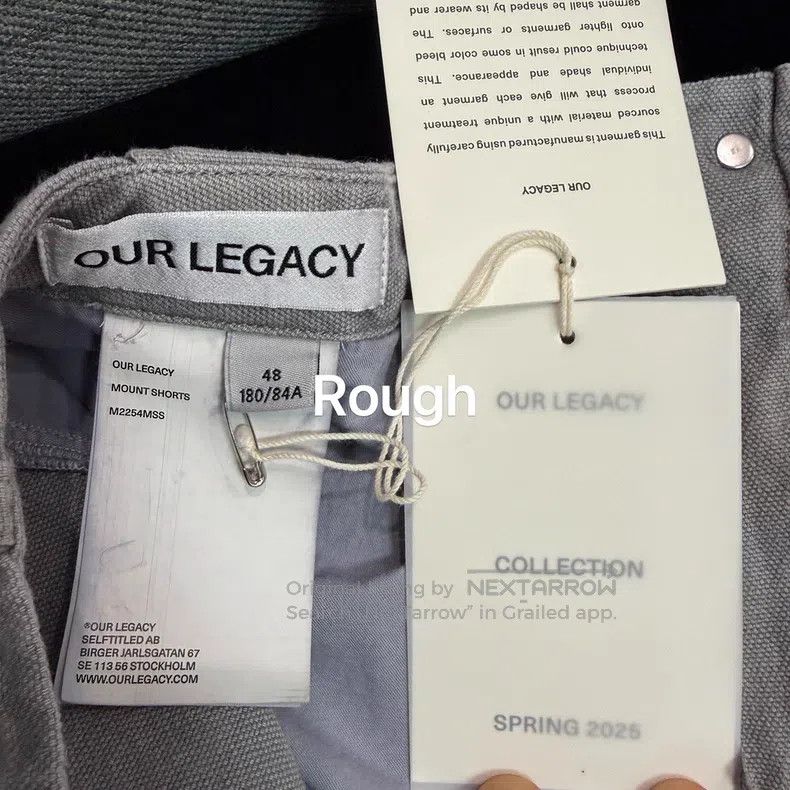 Our Legacy Our Legacy Loose Cargo Shorts/Mid-Length Pants, Gravel Col Size US 32 / EU 48 - 4 Thumbnail