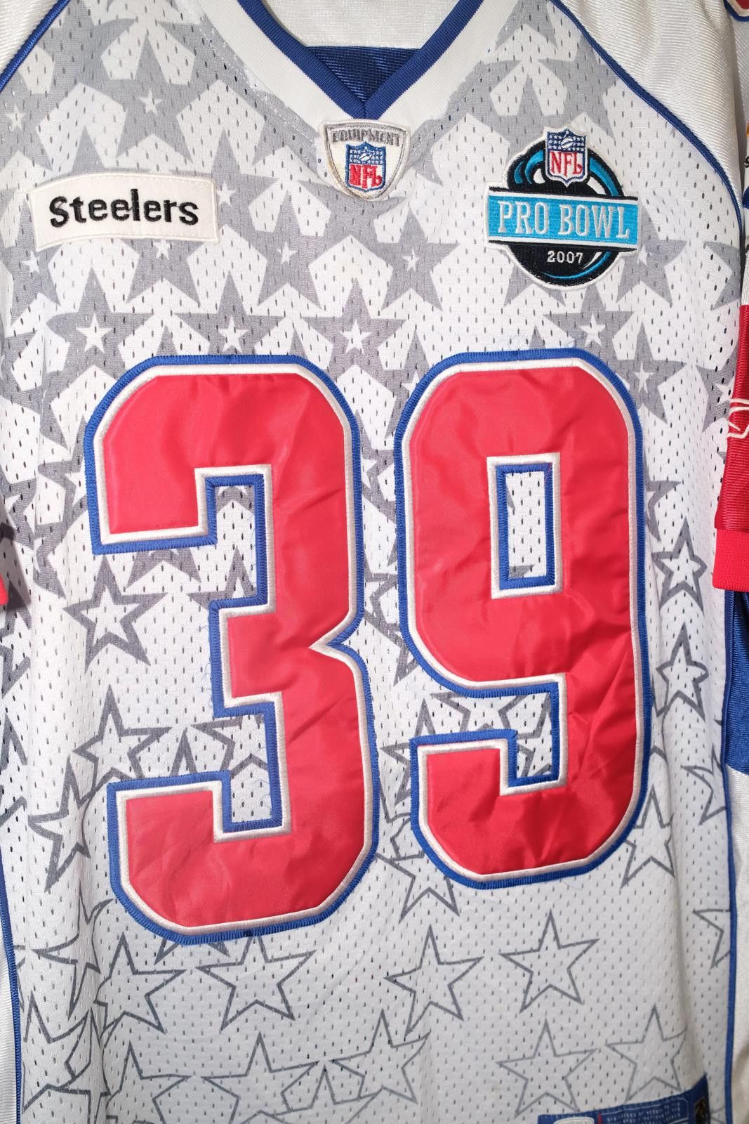 Reebok 07' Reebok Pro Bowl Steelers Willie Parker Jersey Size US XL / EU 56 / 4 - 3 Thumbnail