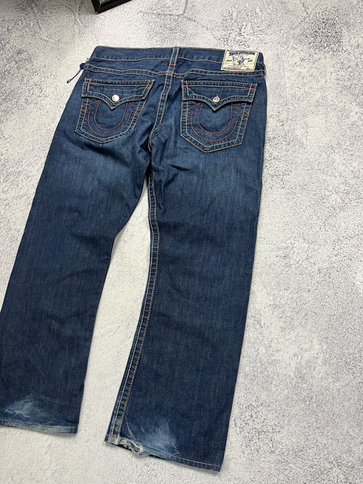 True Religion True Religion Straight Jeans Made In USA Chief Keef Style 38 Size US 38 / EU 54 - 5 Thumbnail