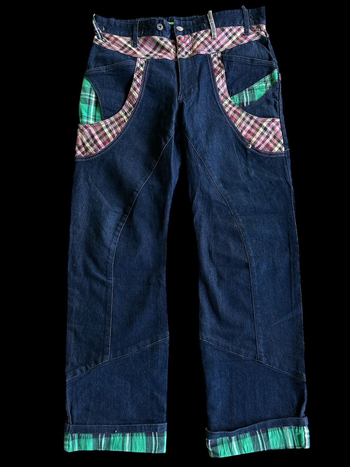 Kapital Double Waist Twist Legs Multipocket ColourFull💥 Size US 34 / EU 50 - 1 Thumbnail
