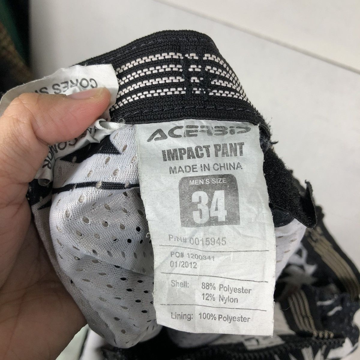 Japanese Brand × Vintage 🔥VINTAGE MOTOR CROSS PANTS RACING FULL PRINT ACERBIS ITALIA Size US 32 / EU 48 - 16 Thumbnail