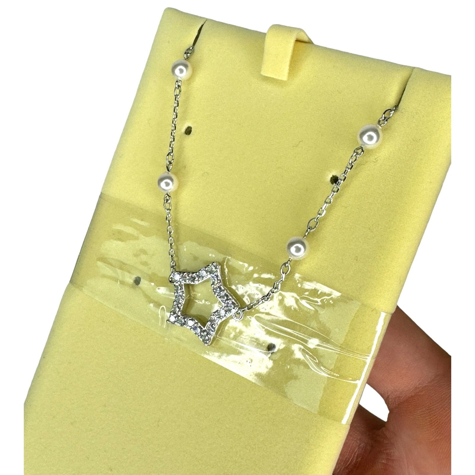 Swarovski Swarovski Stella Necklace (Star, White, Rhodium plated) Size ONE SIZE - 2 Thumbnail