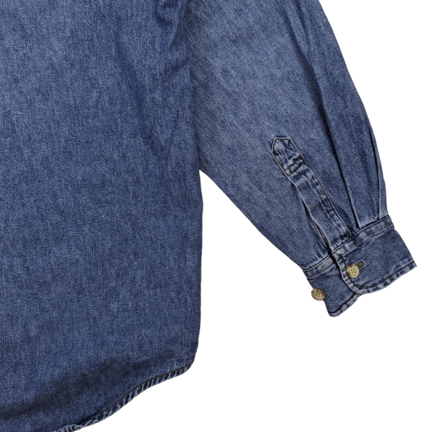 Big John BIG JOHN Jeans Button Up Denim Shirt Flannel Size US M / EU 48-50 / 2 - 8 Thumbnail