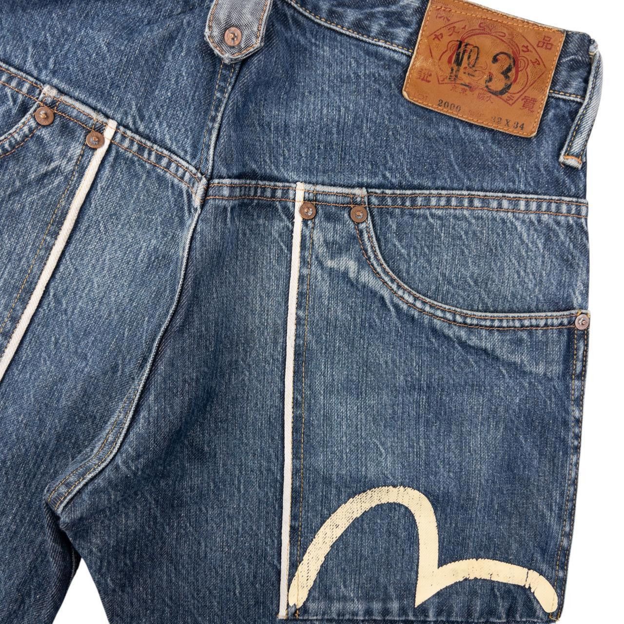 Evisu Vintage Evisu Double Gull Japanese Denim Jeans Size W30 Size US 29 - 6 Thumbnail