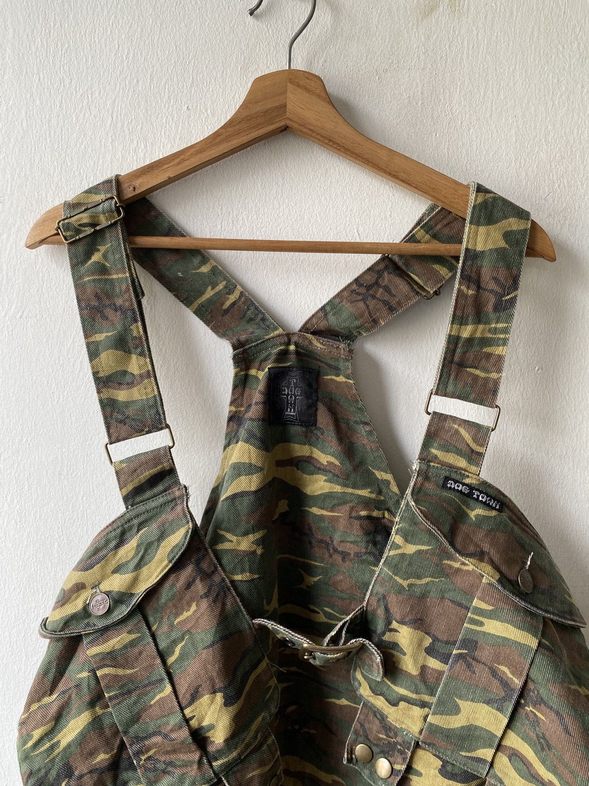 Dogtown × Vintage Vintage 90’s Dogtown Camo Tactical Vest Size US M / EU 48-50 / 2 - 7 Thumbnail