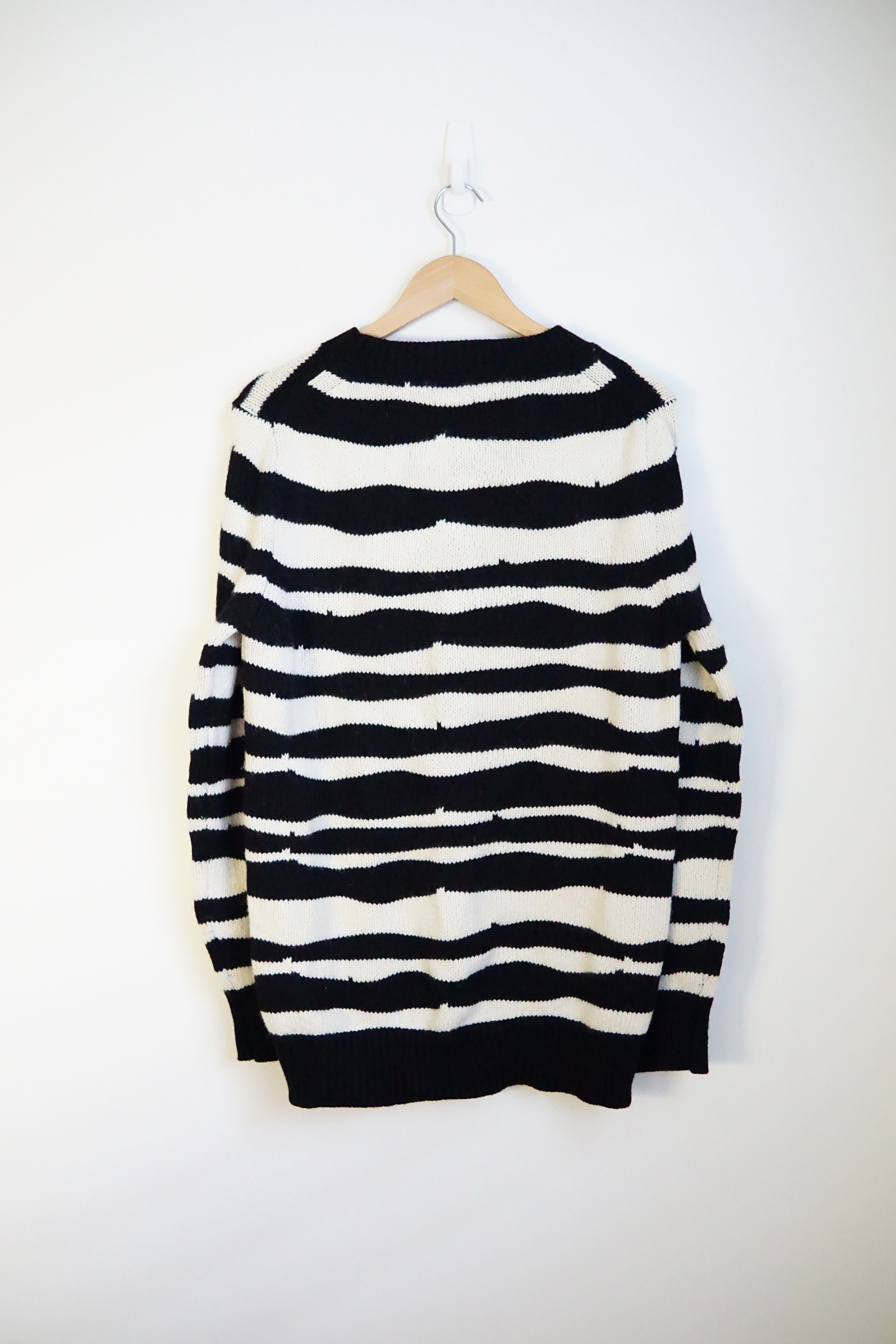 Ann Demeulemeester Striped Wool Knit Size US S / EU 44-46 / 1 - 2 Thumbnail