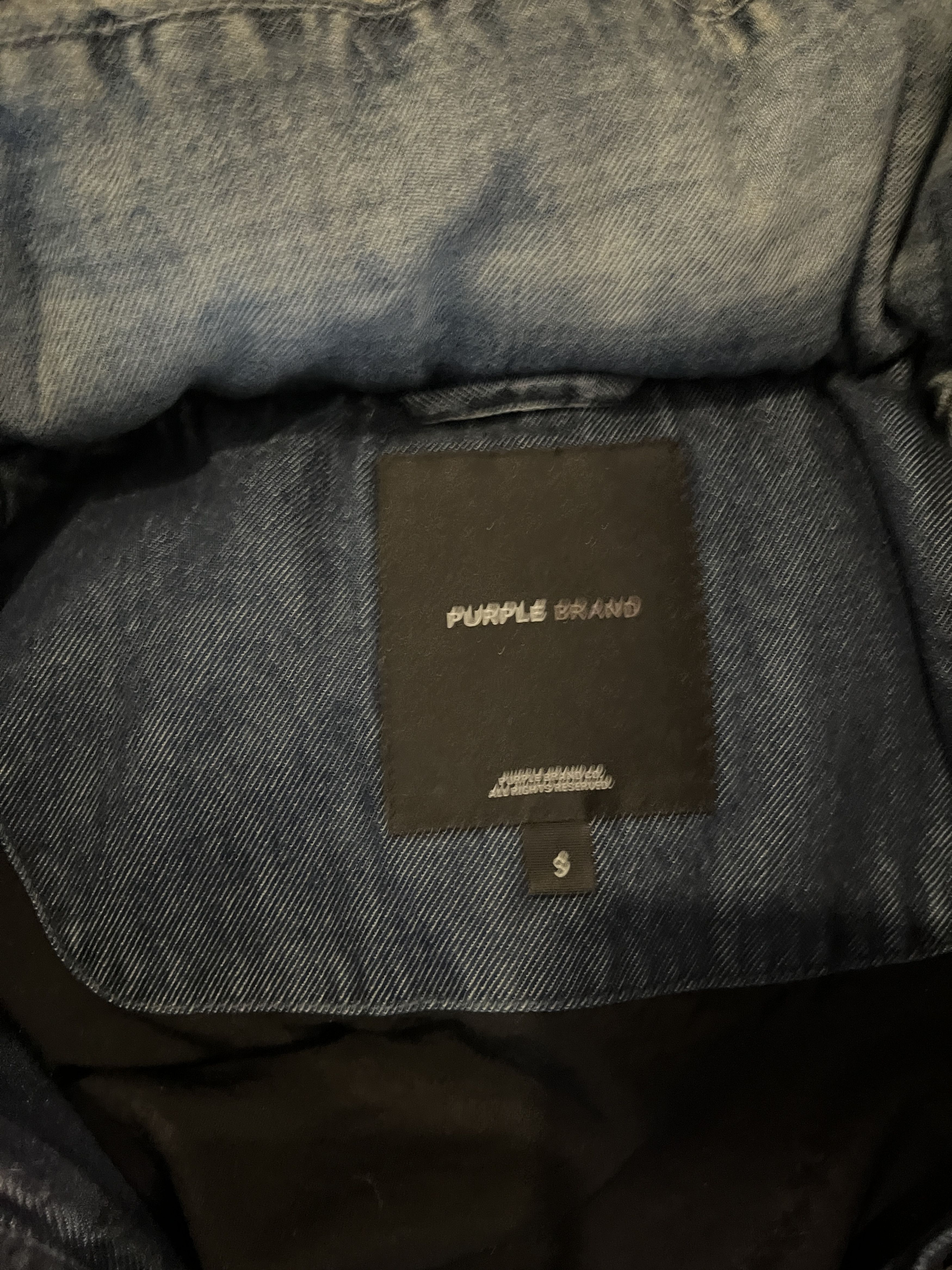 Purple Brand Purple Brand Denim Coat Size US S / EU 44-46 / 1 - 4 Thumbnail