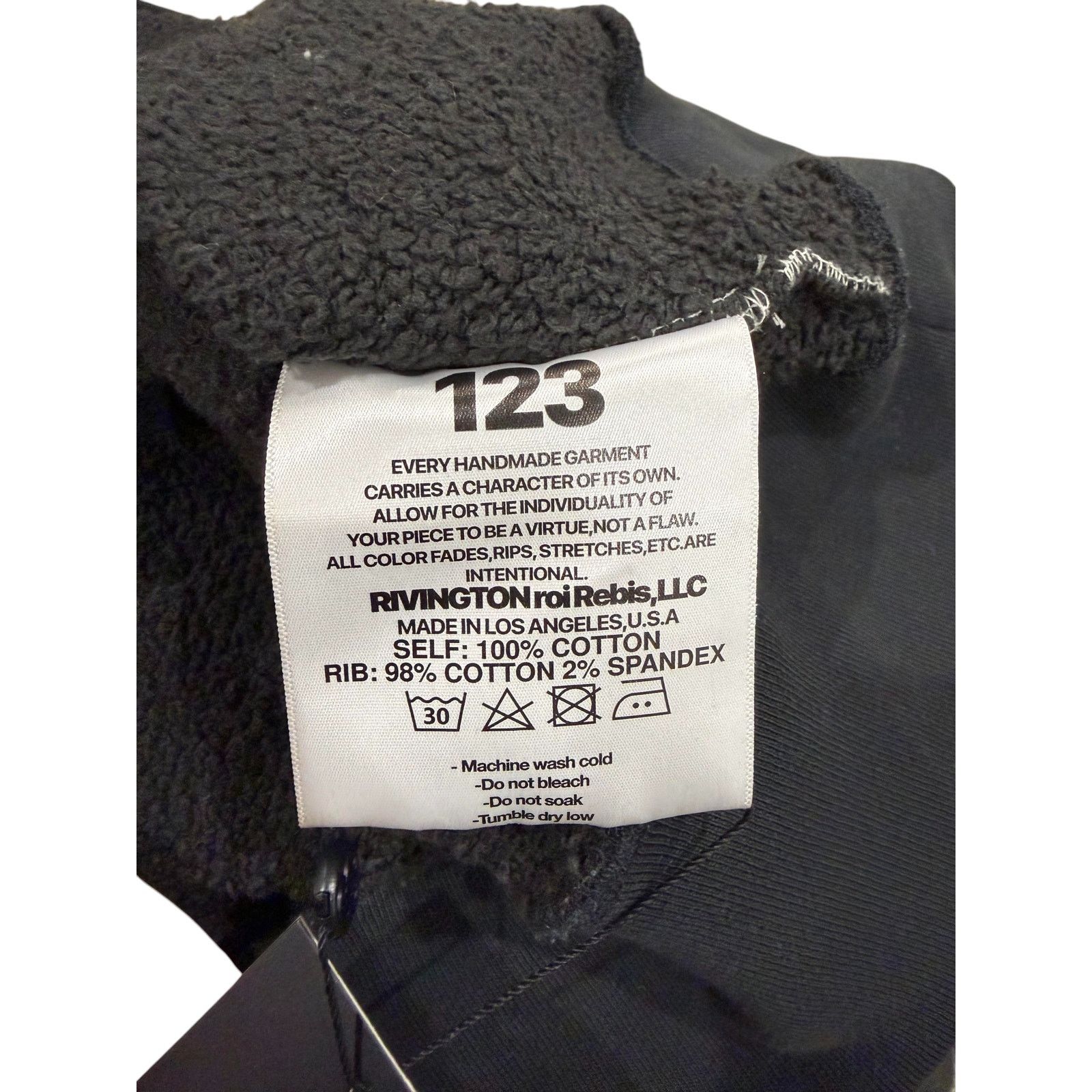 Other Rivington 123 'Agape' Black Crewneck Size US L / EU 52-54 / 3 - 4 Thumbnail