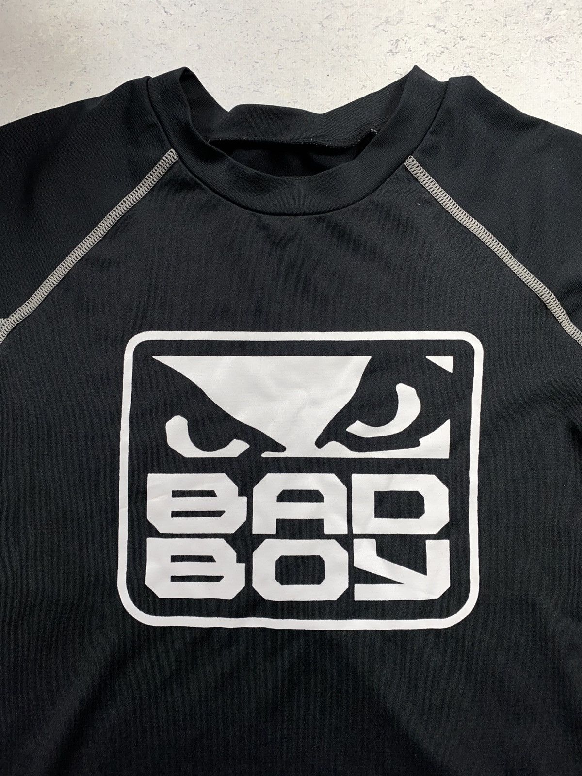 UFC Black Rashguard Bad Boy Engage short sleeve Size US M / EU 48-50 / 2 - 3 Thumbnail