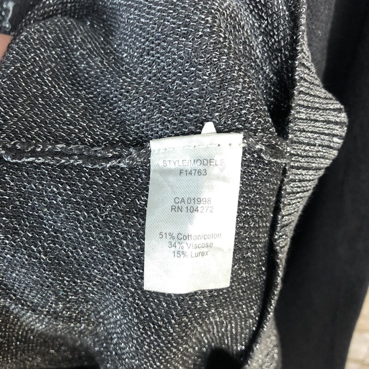 Homespun Knitwear × Japanese Brand Inspires Style Grey Knitwear #A1052 Size M / US 6-8 / IT 42-44 - 11 Thumbnail