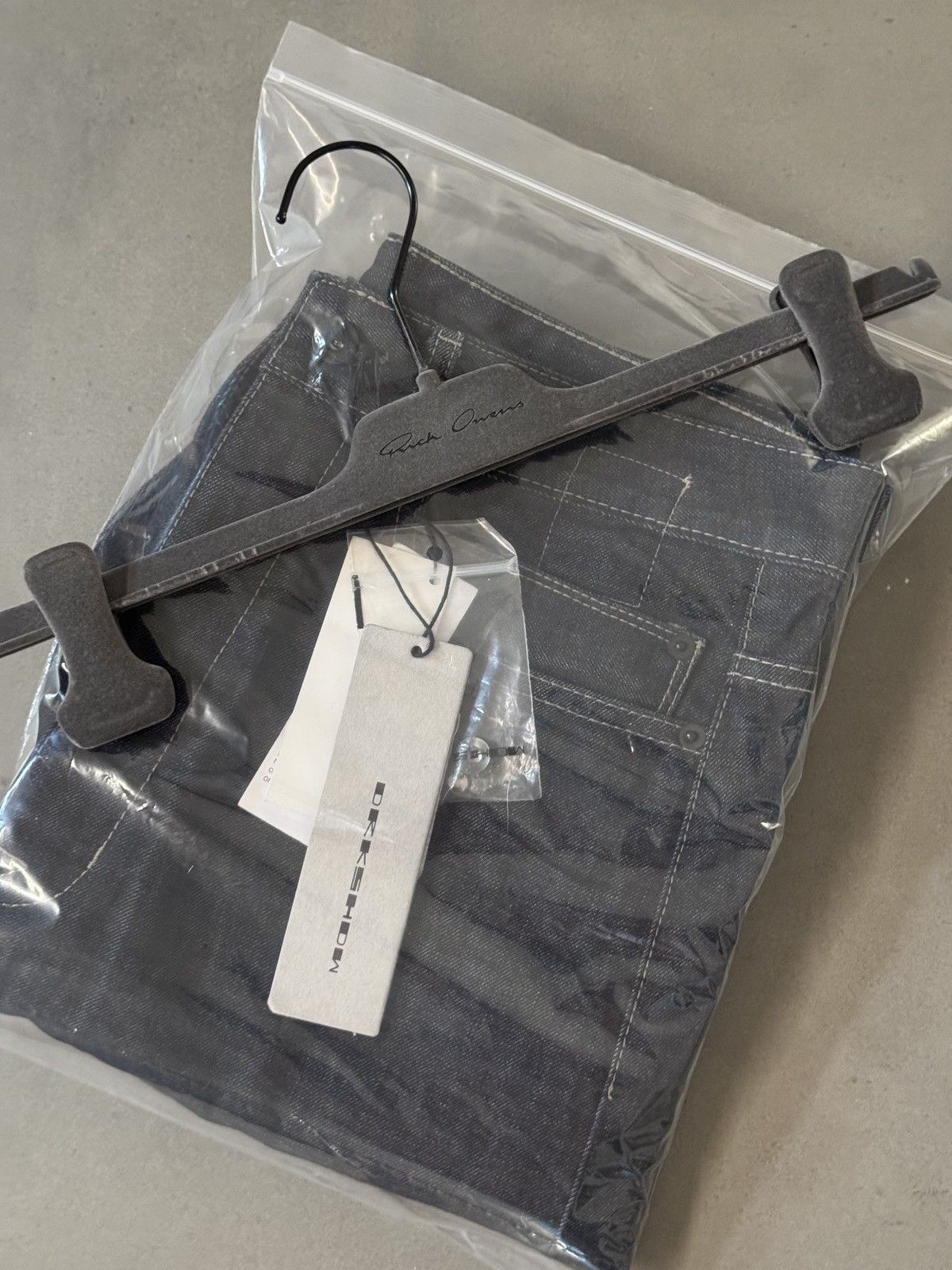 Rick Owens Drkshdw Cropped denim jeans Size US 31 - 5 Thumbnail