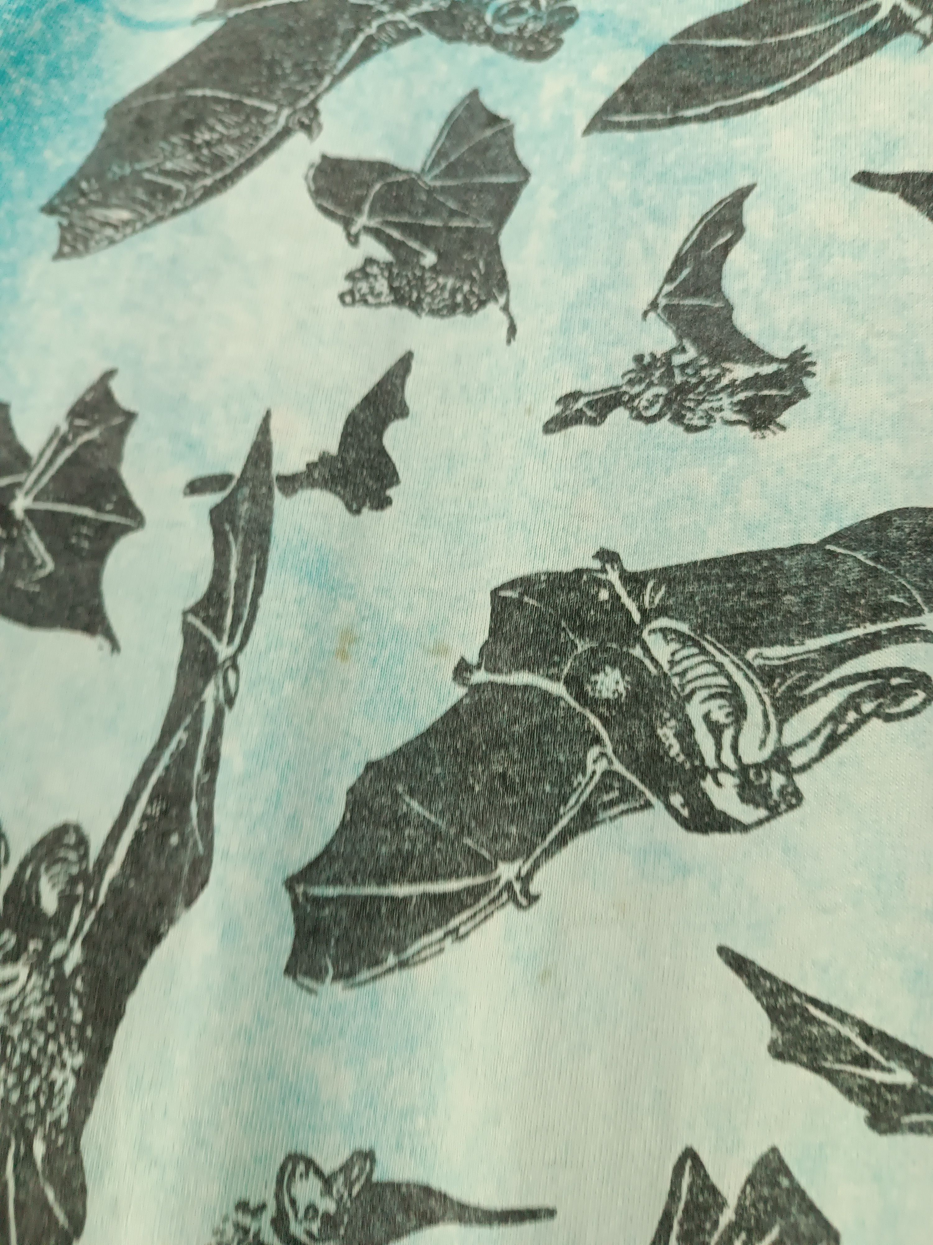 Other THRASHED FADED VINTAGE 90'S XSTATX BAT FAM VAMPIRE VERY RARE Size US XL / EU 56 / 4 - 15 Thumbnail