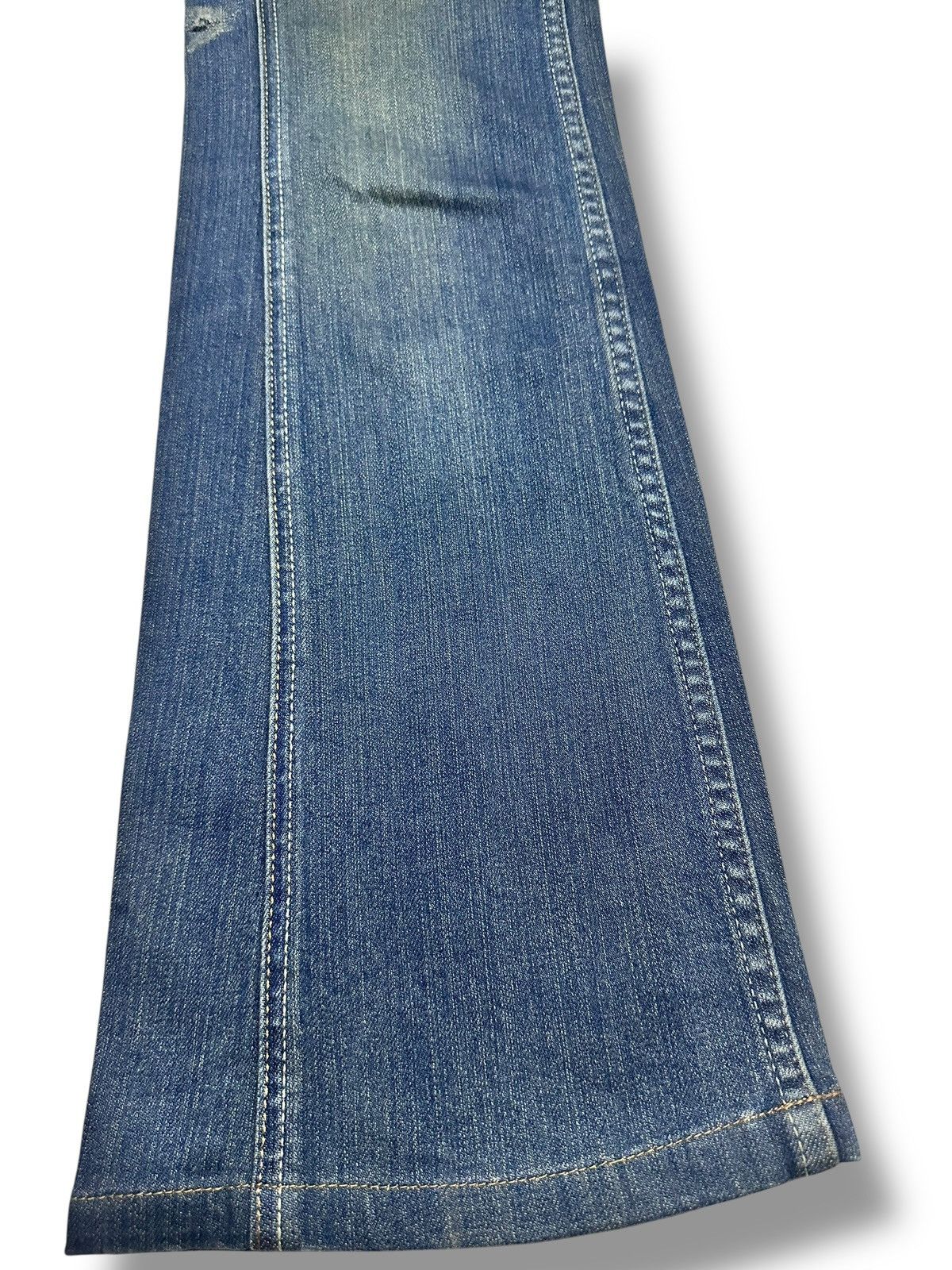 Japanese Brand Japan Jeans With Bootcut Wideleg Style and Faded Wash Size US 28 / EU 44 - 8 Thumbnail