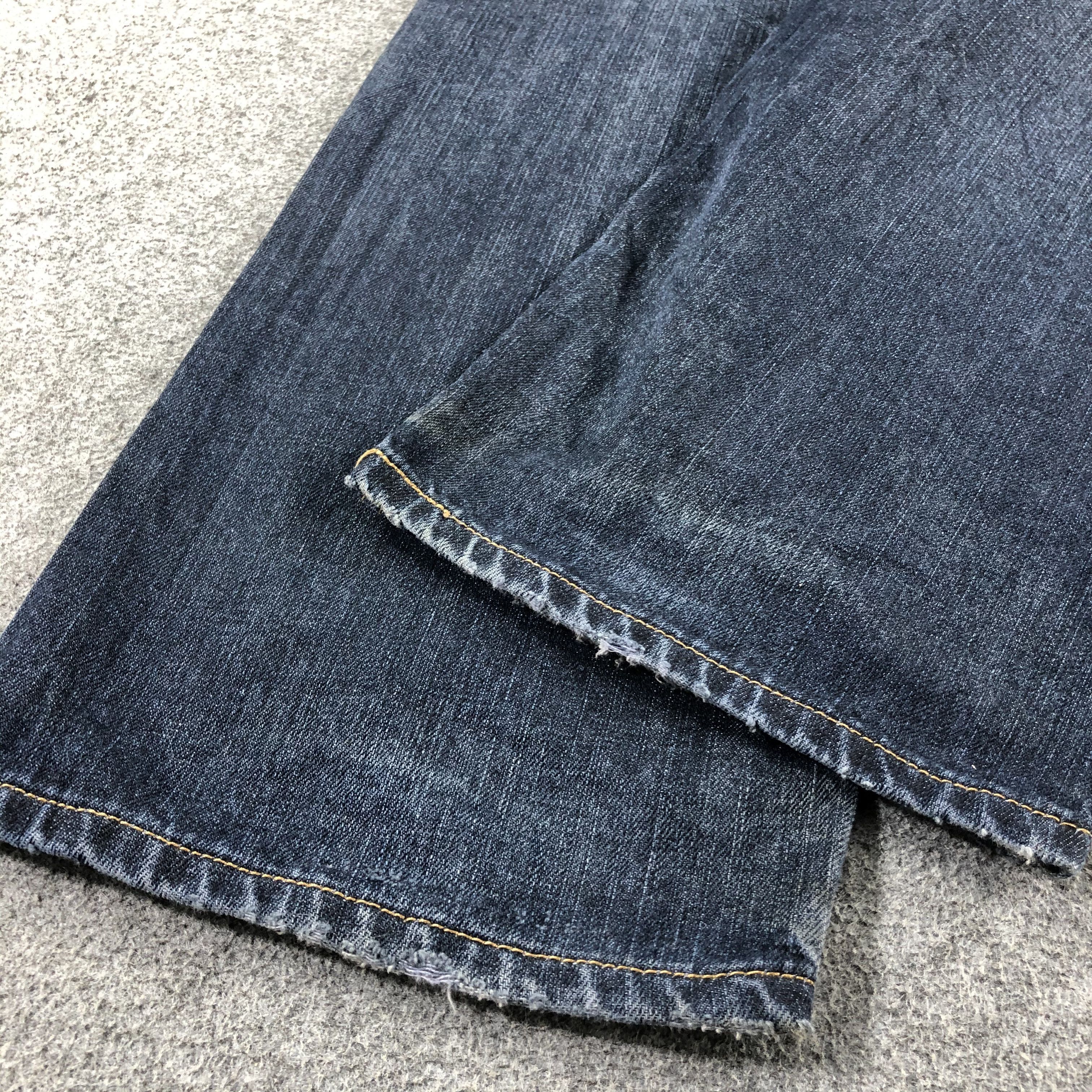 Levi's Vintage Faded Black Levis 559 Jeans-J2344 Size US 33 - 6 Thumbnail