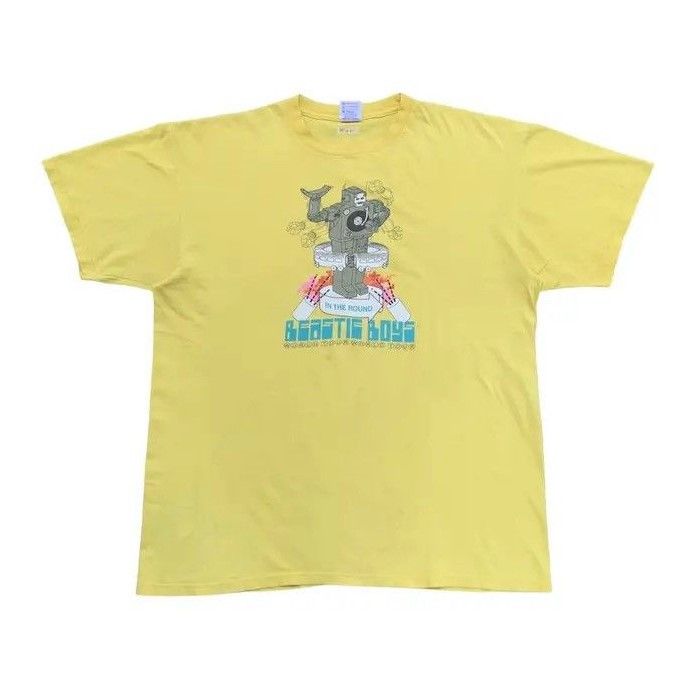Vintage Vintage 90s Beastie Boys Hello Nasty In The Round Tour Tee Size US XL / EU 56 / 4 - 1 Thumbnail