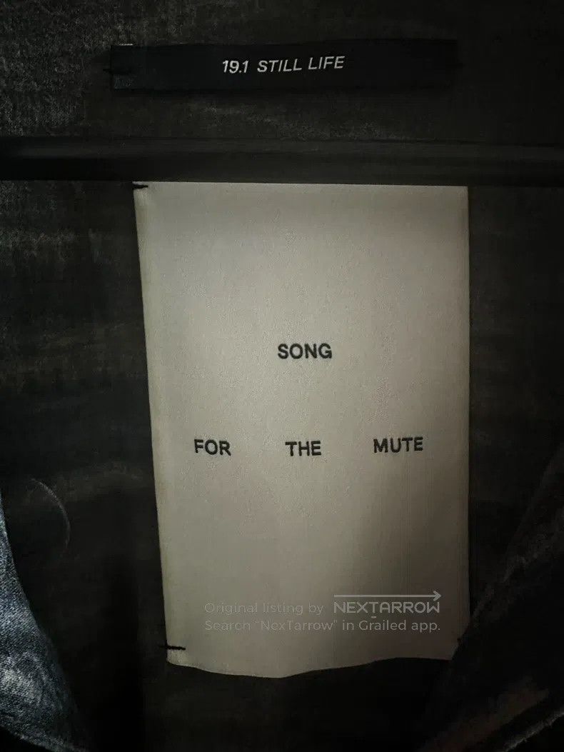 Song For The Mute SONG FOR THE MUTE Wavy-pattern jacket Size US M / EU 48-50 / 2 - 3 Thumbnail