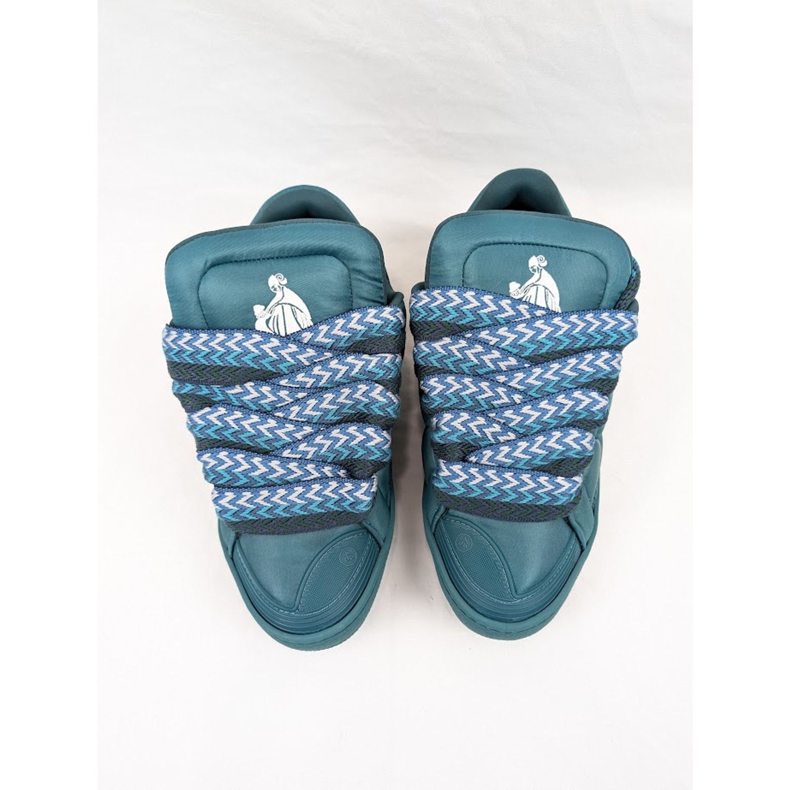 Lanvin o1rshd1 Curb XL Sneakers in Forest Size US 12 / EU 45 - 15 Thumbnail