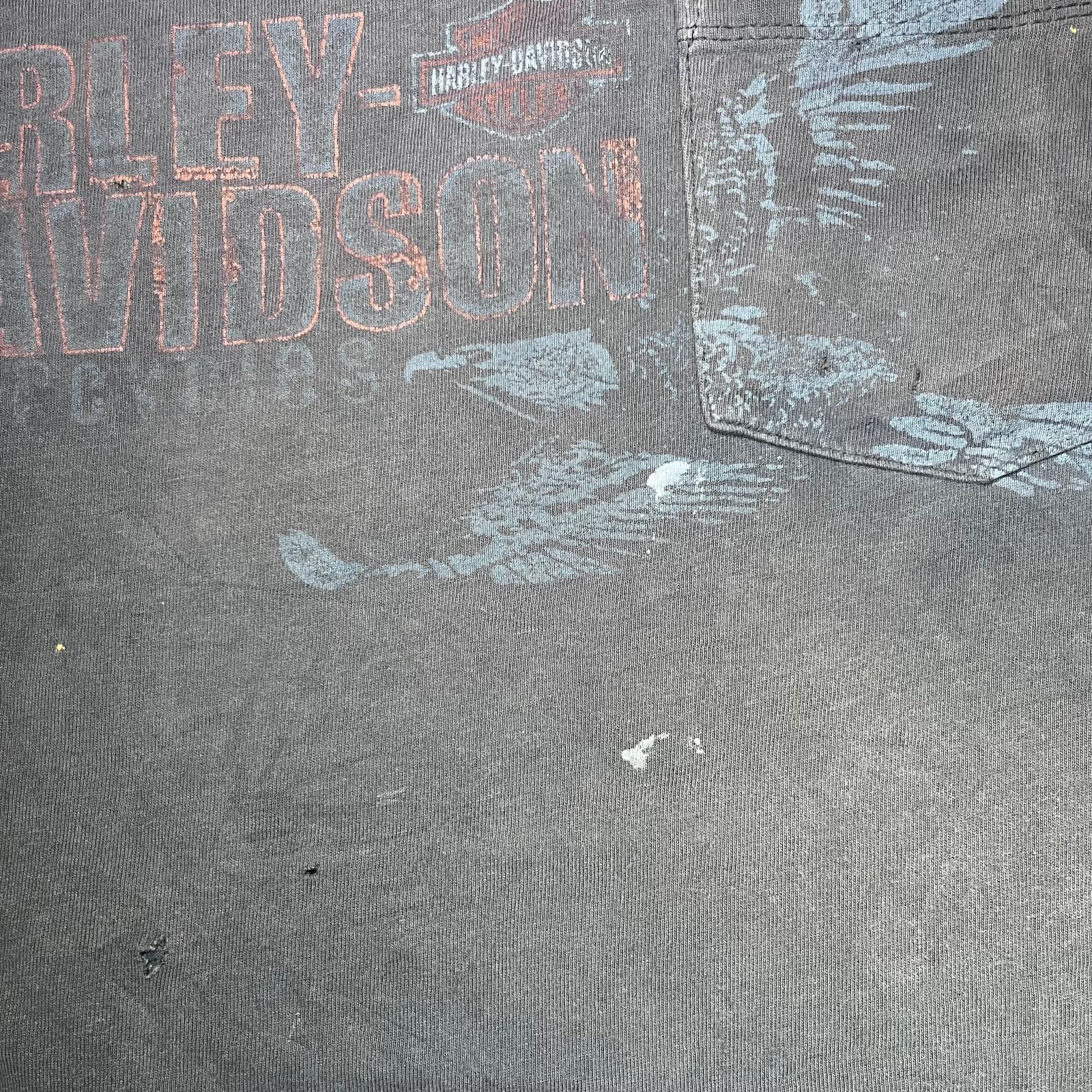 Harley Davidson 🦅 Harley-Davidson “Wichita Kansas Eagle Fade” – Size XL Size XL / US 12-14 / IT 48-50 - 5 Thumbnail