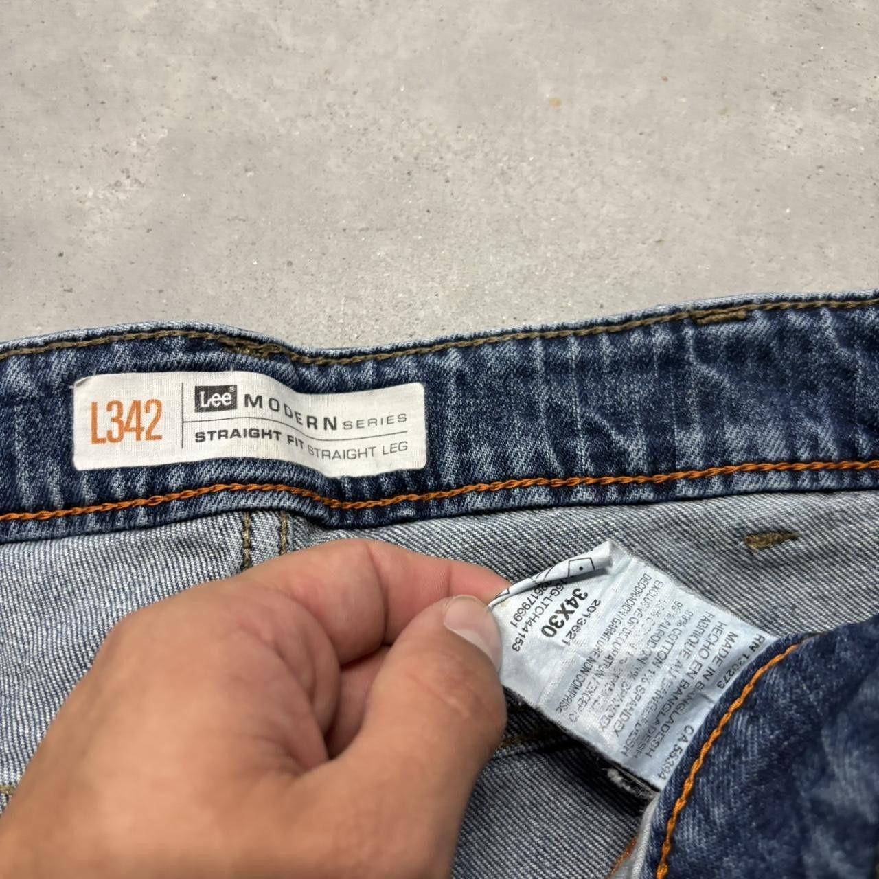 Japanese Brand × Vintage Crazy Vintage Y2K/2000s Grunge Dark Wash Essential Denim Jeans! Size US 32 / EU 48 - 8 Thumbnail