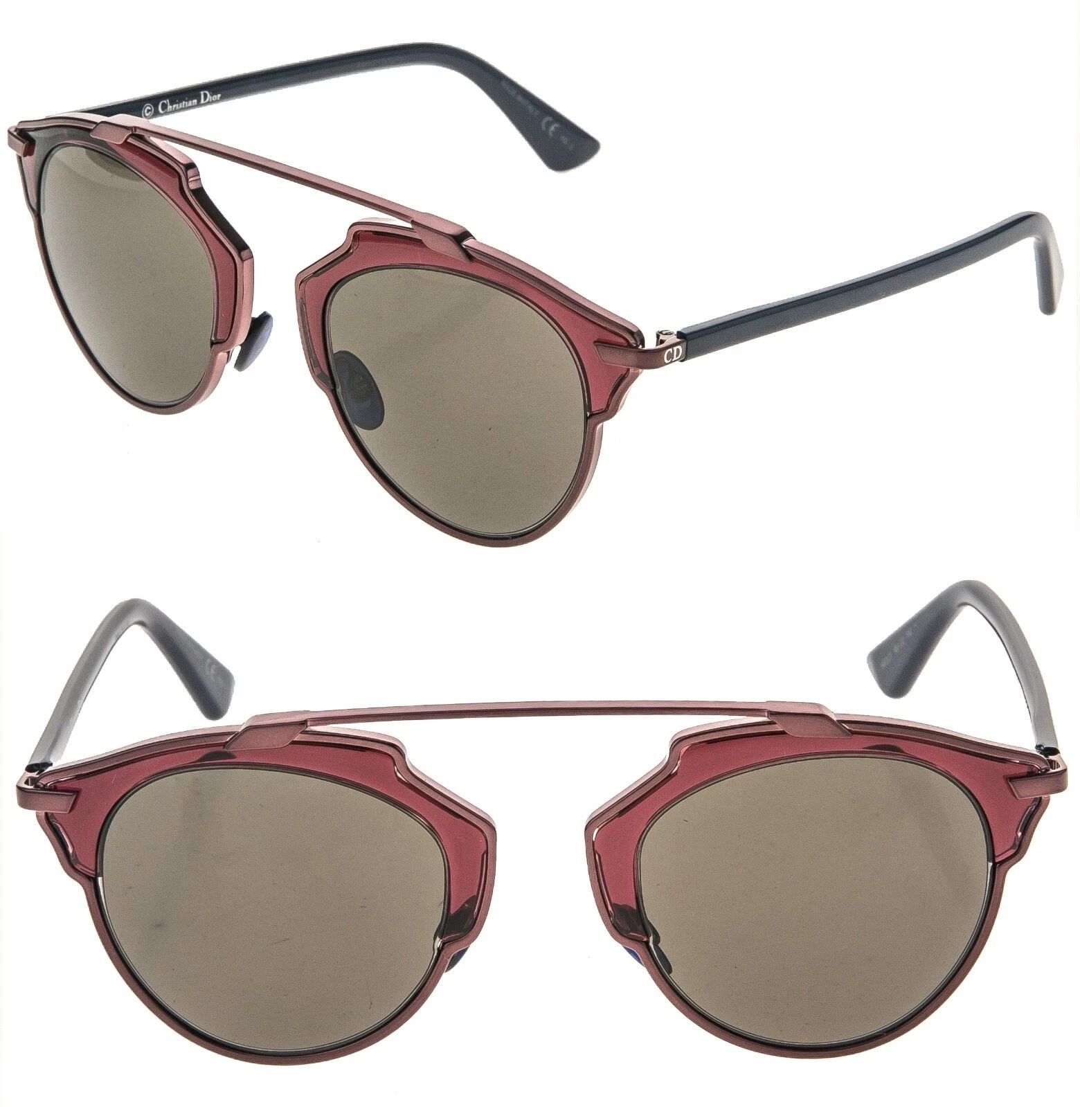 Christian Dior Monsieur CHRISTIAN DIOR SO REAL Burgundy Blue Metal DIORSOREAL SOREAL Size ONE SIZE - 1 Thumbnail
