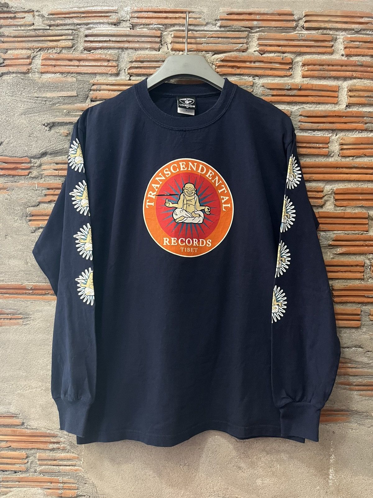 Arts & Science Vintage TRANSCENDENTAL RECORDS TIBET 00’s Hand Spun shirt Size US M / EU 48-50 / 2 - 3 Thumbnail