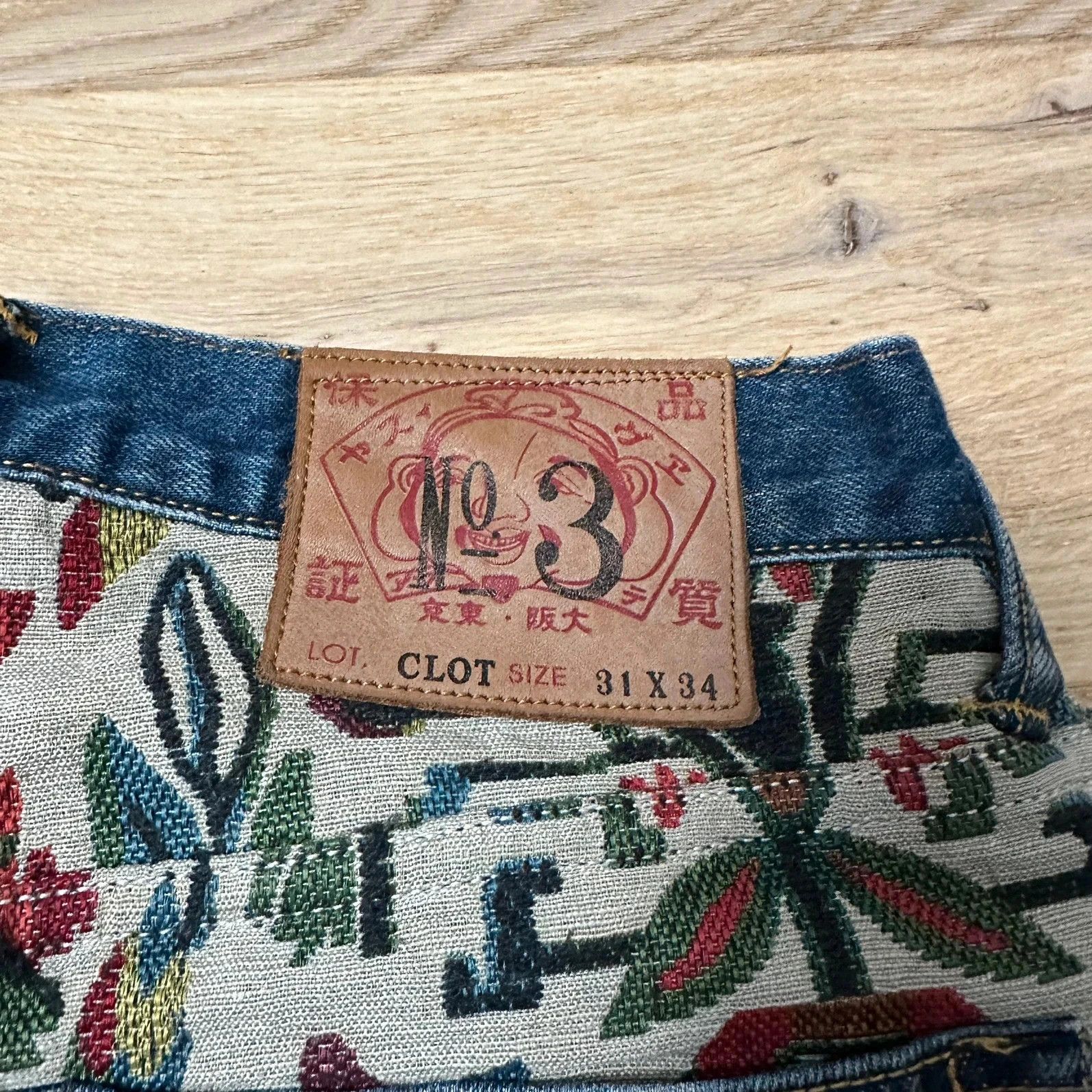 Evisu Jeans Evisu x Clot Seagull Embroidery vintage Size US 31 - 6 Thumbnail