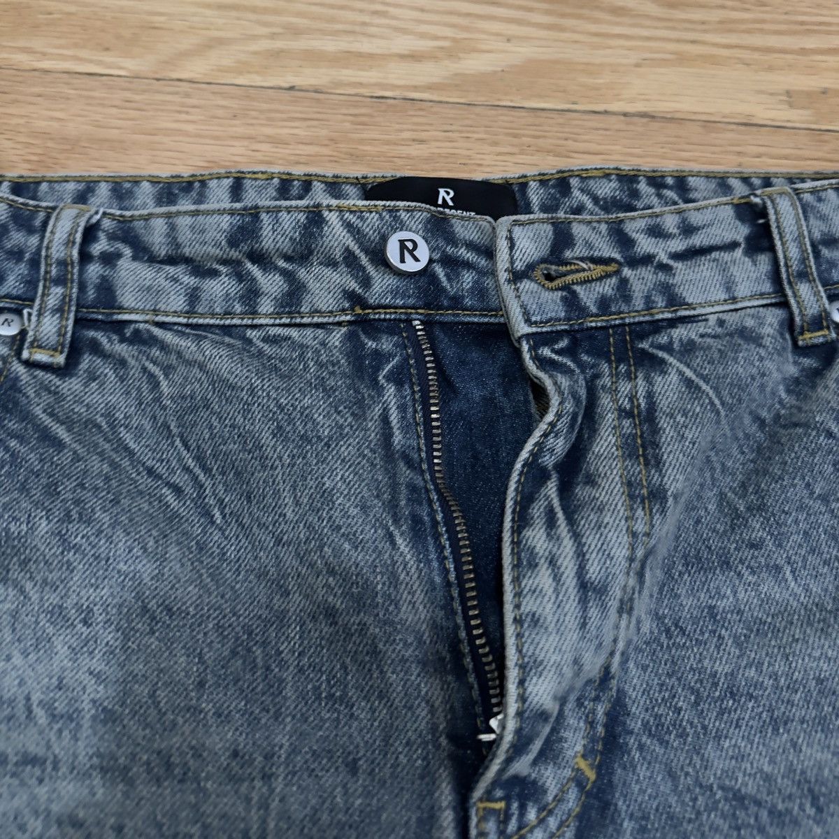 Represent Clo. Represent R2D DOUBLE DESTROYER BAGGY DENIM Size 34 Size US 34 / EU 50 - 3 Thumbnail