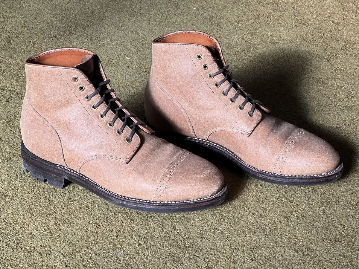 Grant Stone Natural Waxed Commander Garrison Boot Size 7d in Beige, Men's — image 3 of 6