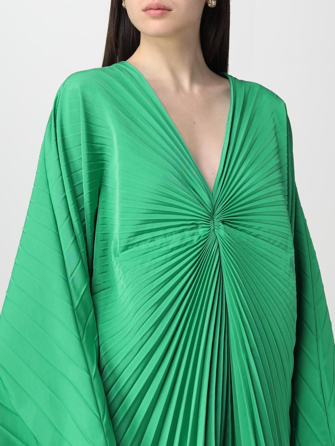 Valentino o1y0326 Mini Dress in Green Size XS / US 0-2 / IT 36-38 - 4 Thumbnail