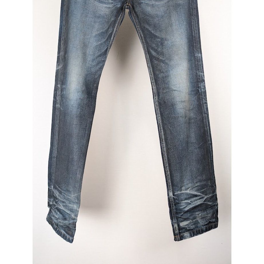 Balenciaga o1rshd1 Normal Fit Pants Organic Japanese Twill in Blue Size US 28 / EU 44 - 4 Thumbnail