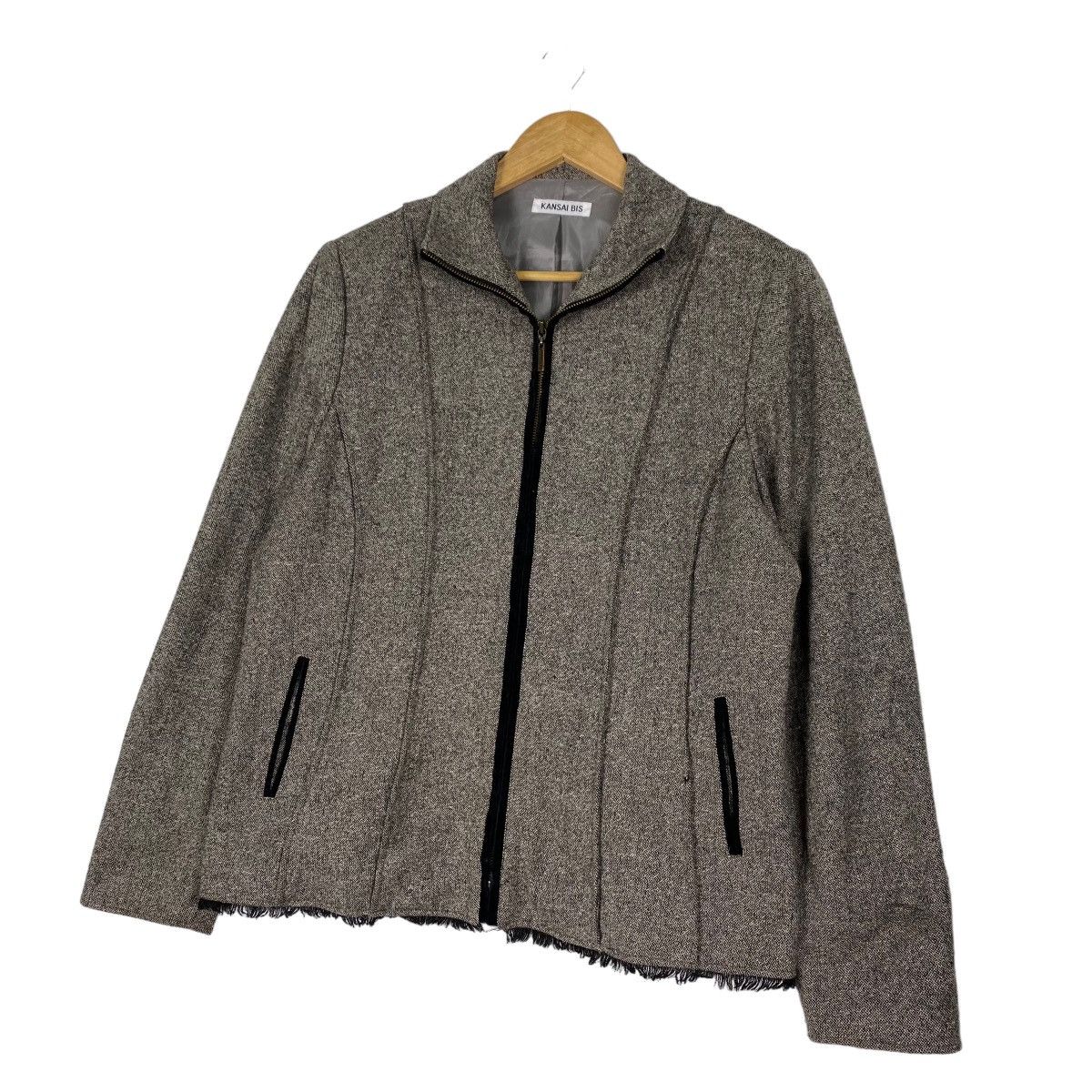 Japanese Brand × Kansai Yamamoto Kansai Bis By Kansai Yamamoto Zipper Jacket Size US M / EU 48-50 / 2 - 2 Thumbnail