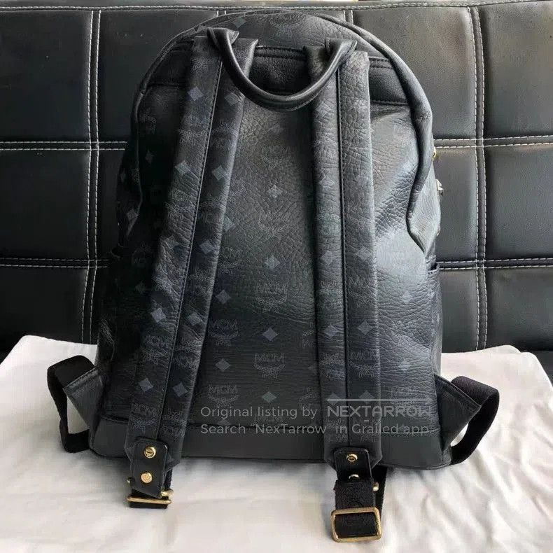 MCM MCM Black Studded Limited Edition Backpack. Size ONE SIZE - 2 Thumbnail