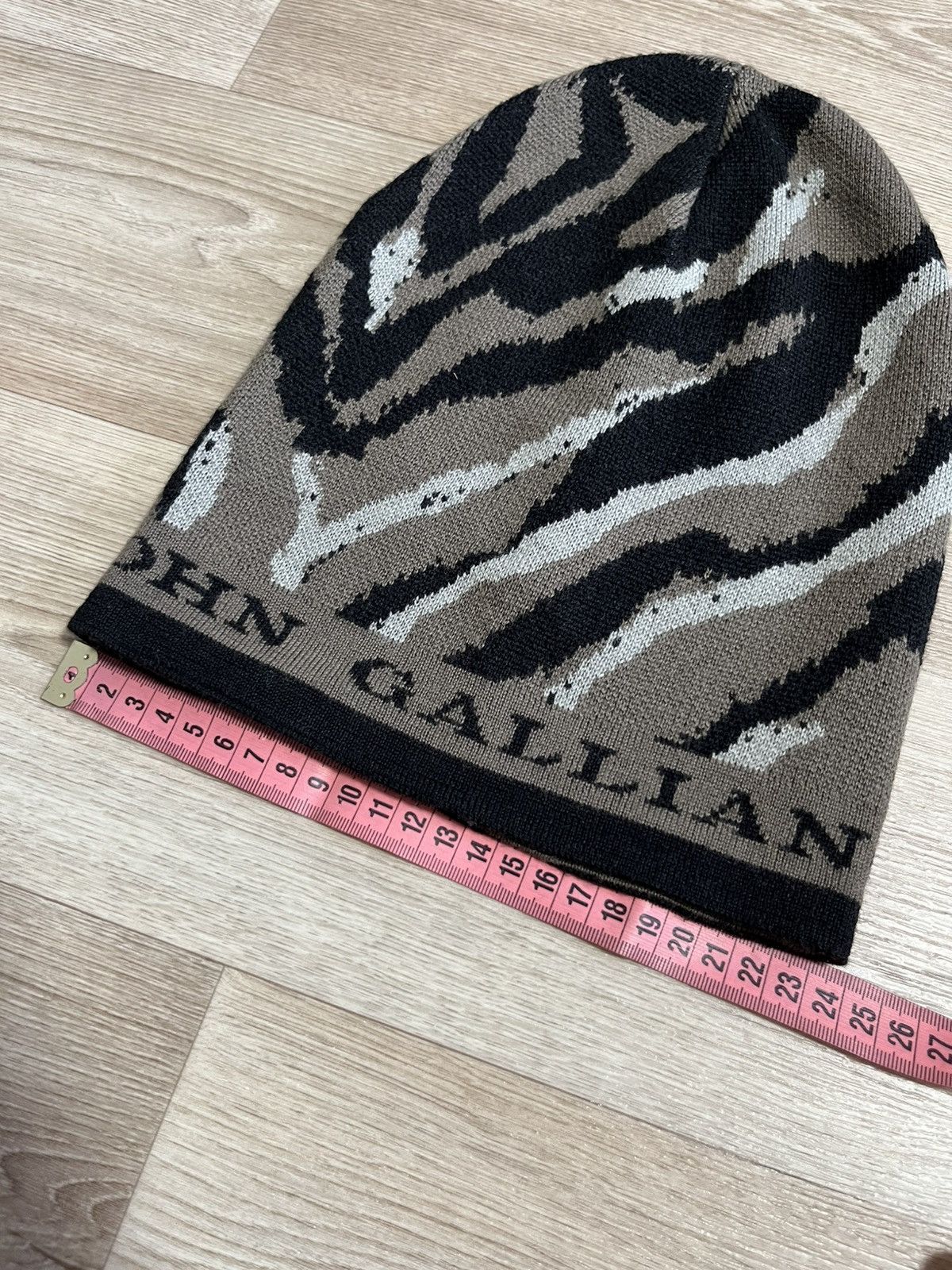 John Galliano John Galliano Beanie Hat One Size Size ONE SIZE - 7 Thumbnail