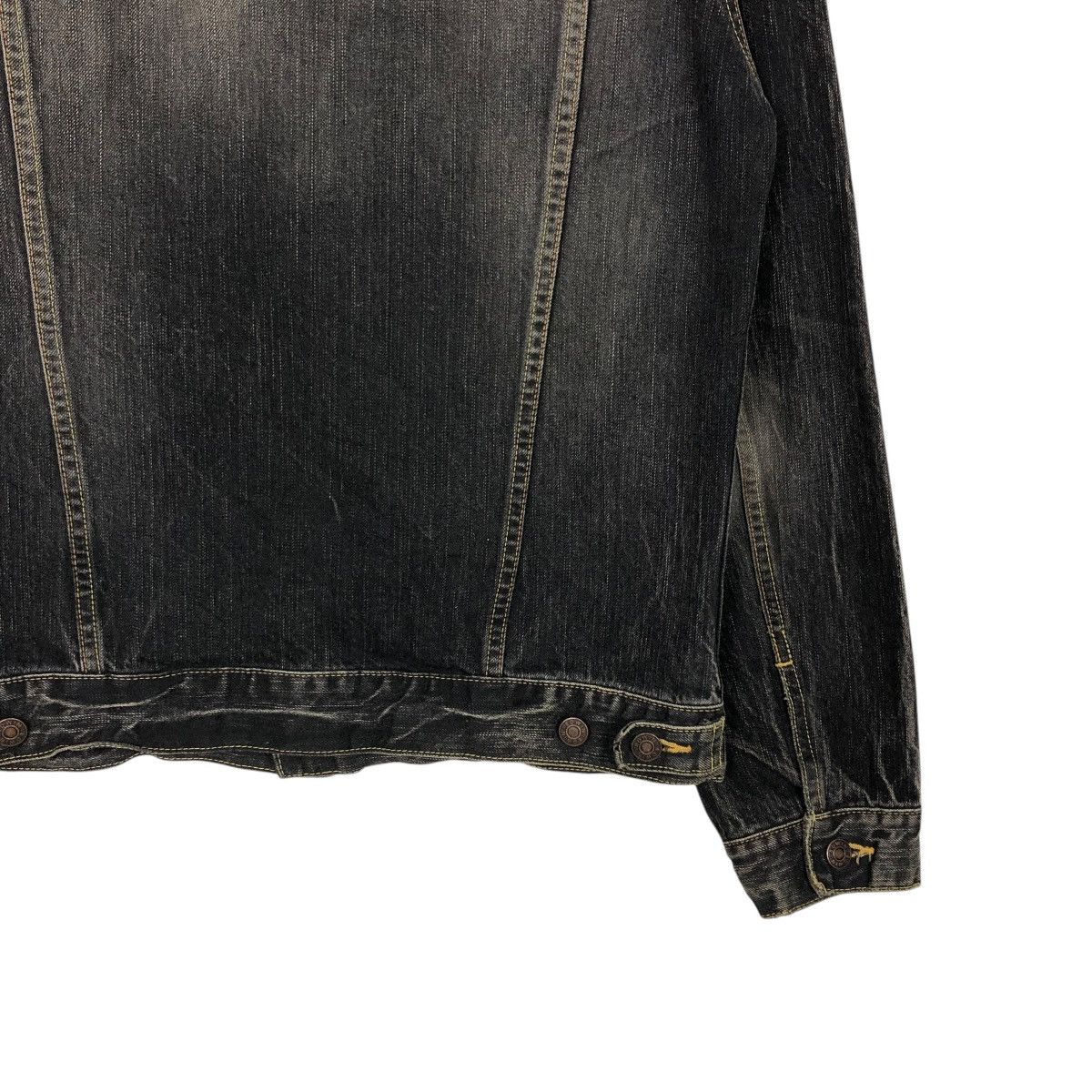 Edwin 🔥VINTAGE DENIM TRUCKER JACKET EDWIN MULTI POCKET Size US L / EU 52-54 / 3 - 11 Thumbnail