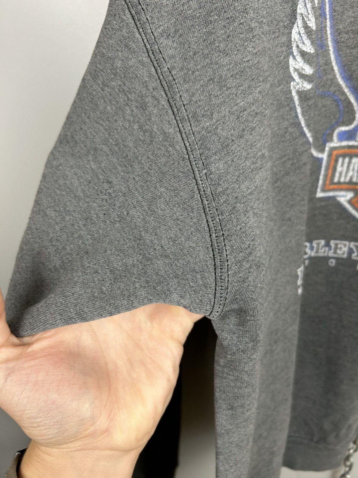 Harley Davidson × Vintage Vintage 90s Harley Davidson Sweatshirt Rare Size US L / EU 52-54 / 3 - 8 Thumbnail
