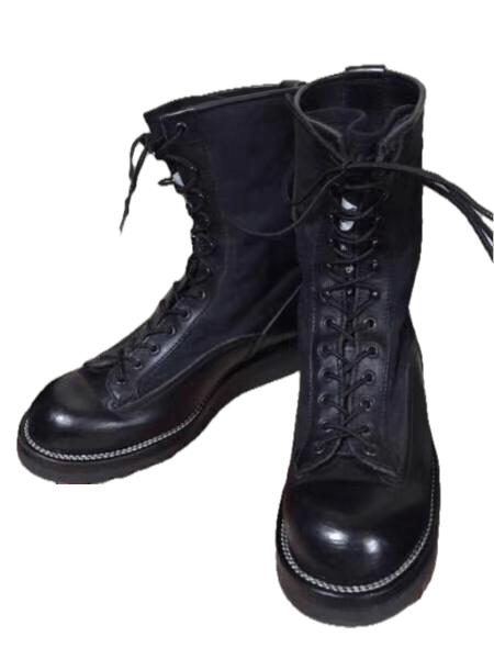 Backbone Black Lace-Up Boots Size 9 Size US 9 / EU 42 - 1 Thumbnail