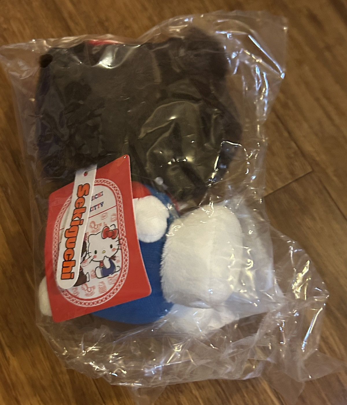 Urban Outfitters Sanrio Hello Kitty X Monchhichi Overalls Plushie Size ONE SIZE - 3 Thumbnail