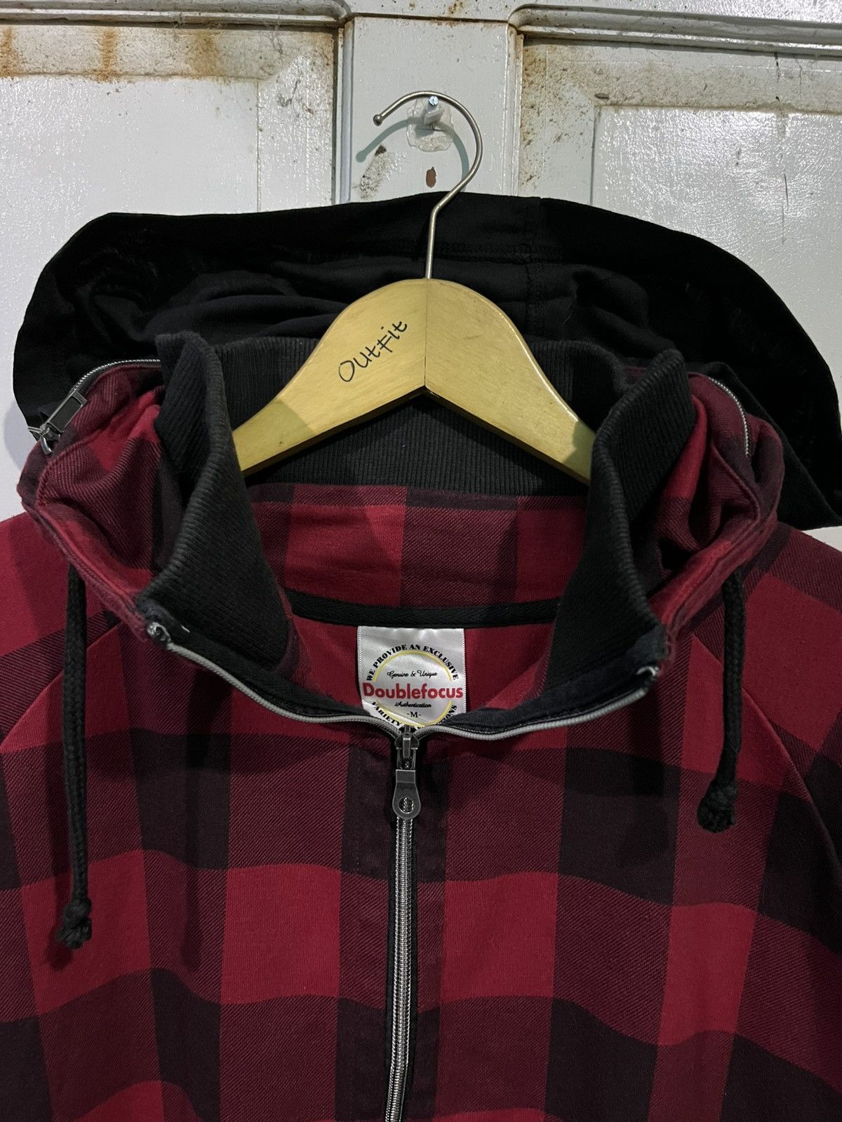 Japanese Brand Archive vkei style bono plaid hoodie Size US M / EU 48-50 / 2 - 3 Thumbnail