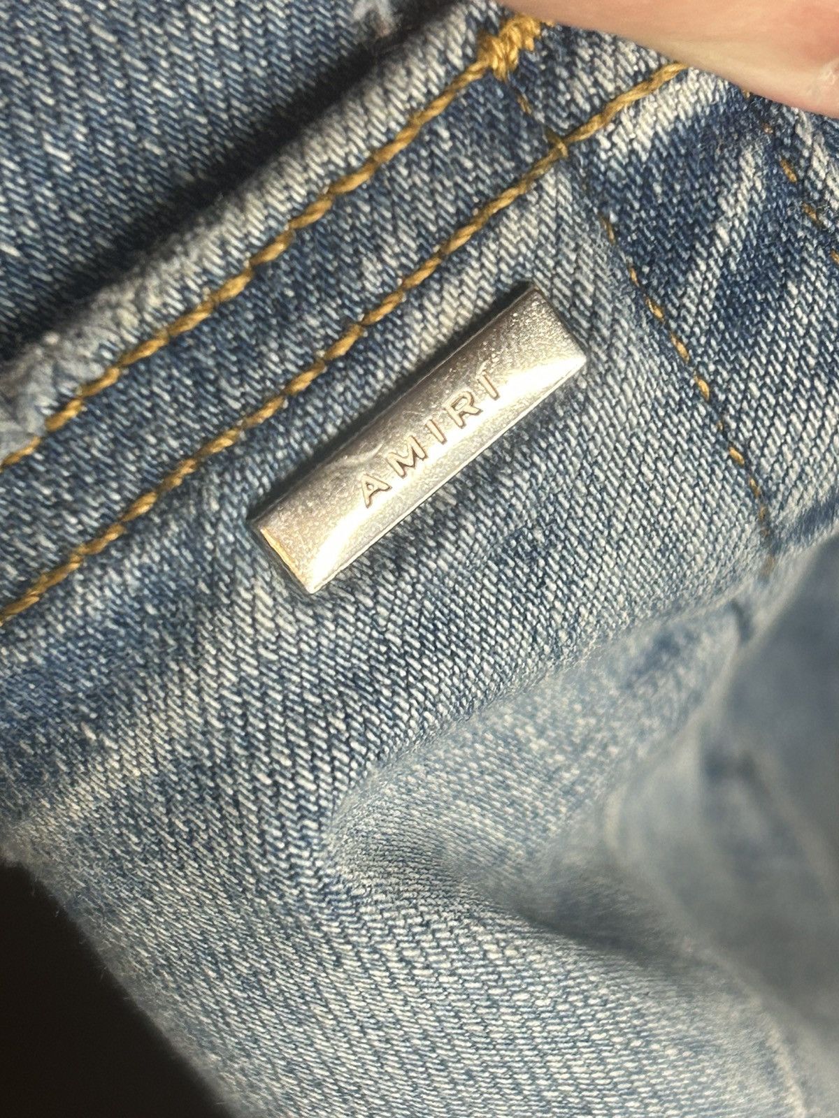Amiri amiri jeans distressed Size US 29 - 6 Thumbnail