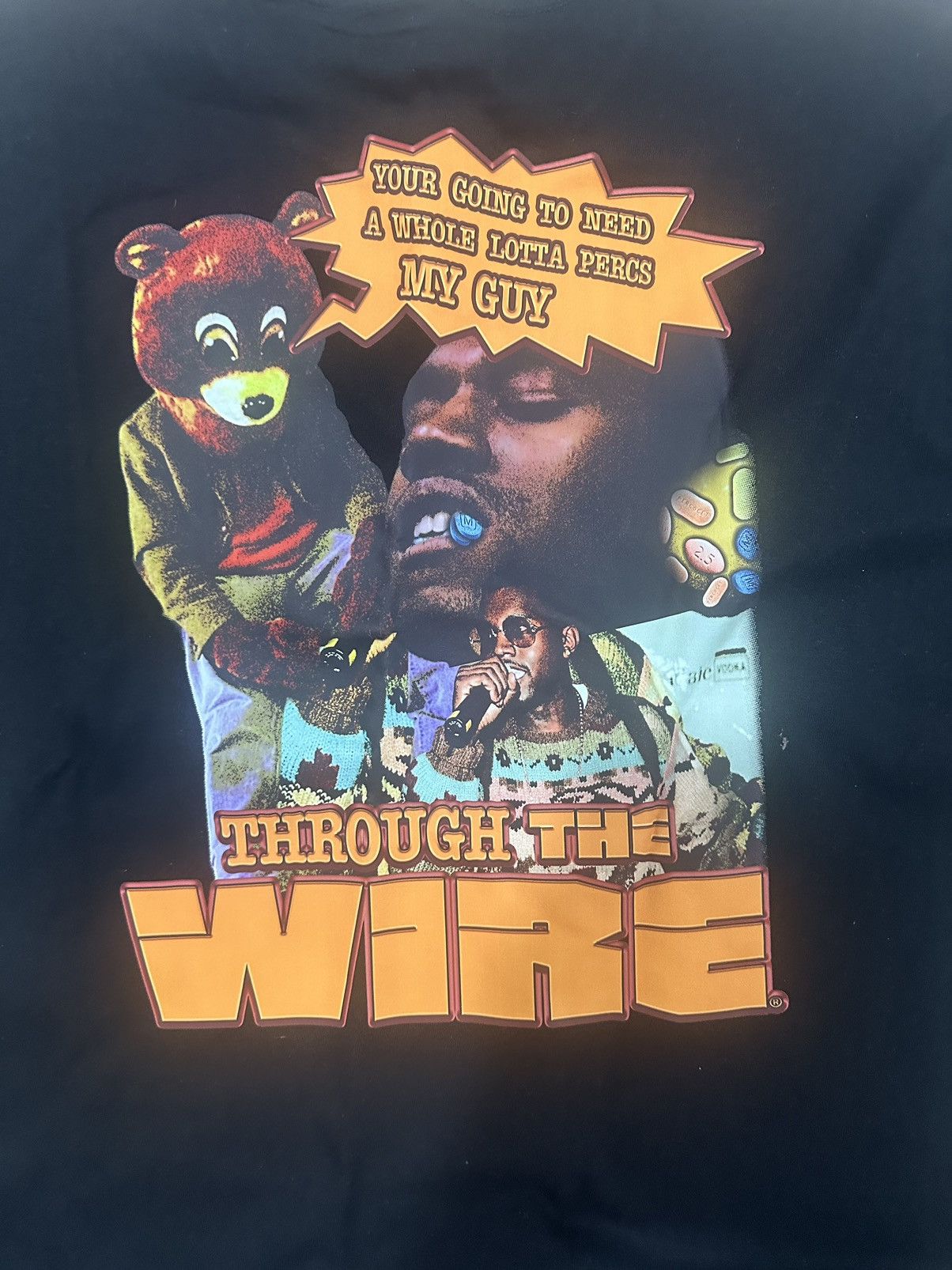 Vintage Whole Lotta Percs Ye Tee Size US XXL / EU 58 / 5 - 3 Thumbnail