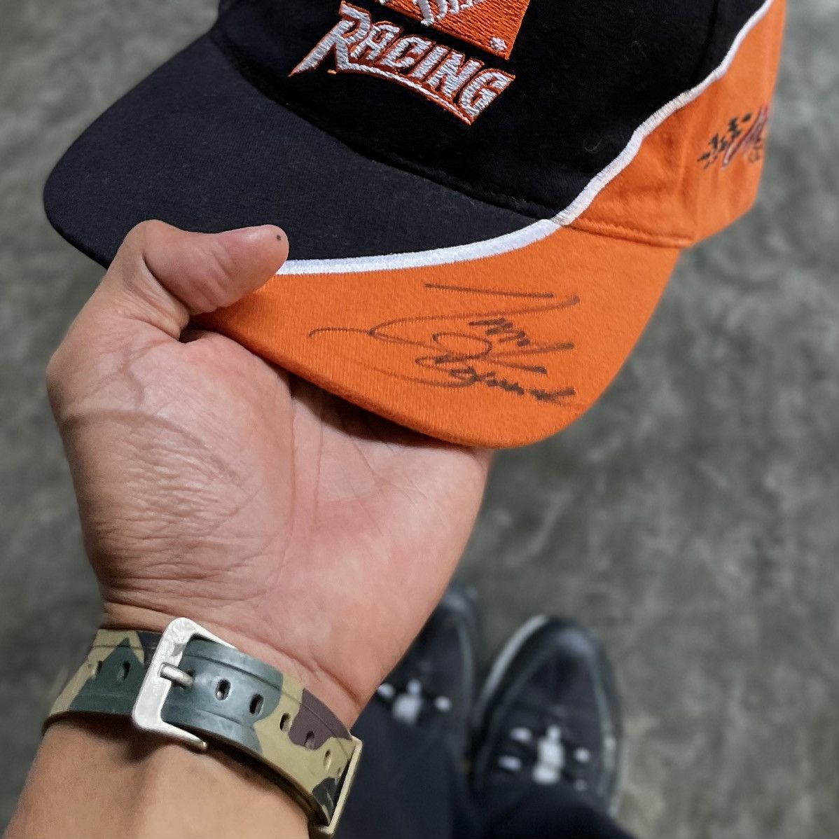 Chase Authentics TONY STEWART BASEBAL CAP HOME DEPOT NASCAR RACING Size ONE SIZE - 2 Thumbnail
