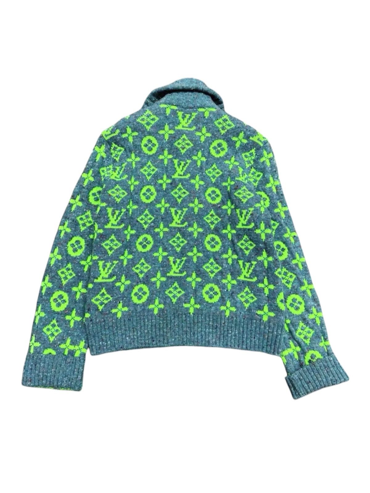 Louis Vuitton Louis Vuitton x Virgil Abloh M Monogram Cardigan Jacket Size US M / EU 48-50 / 2 - 2 Thumbnail