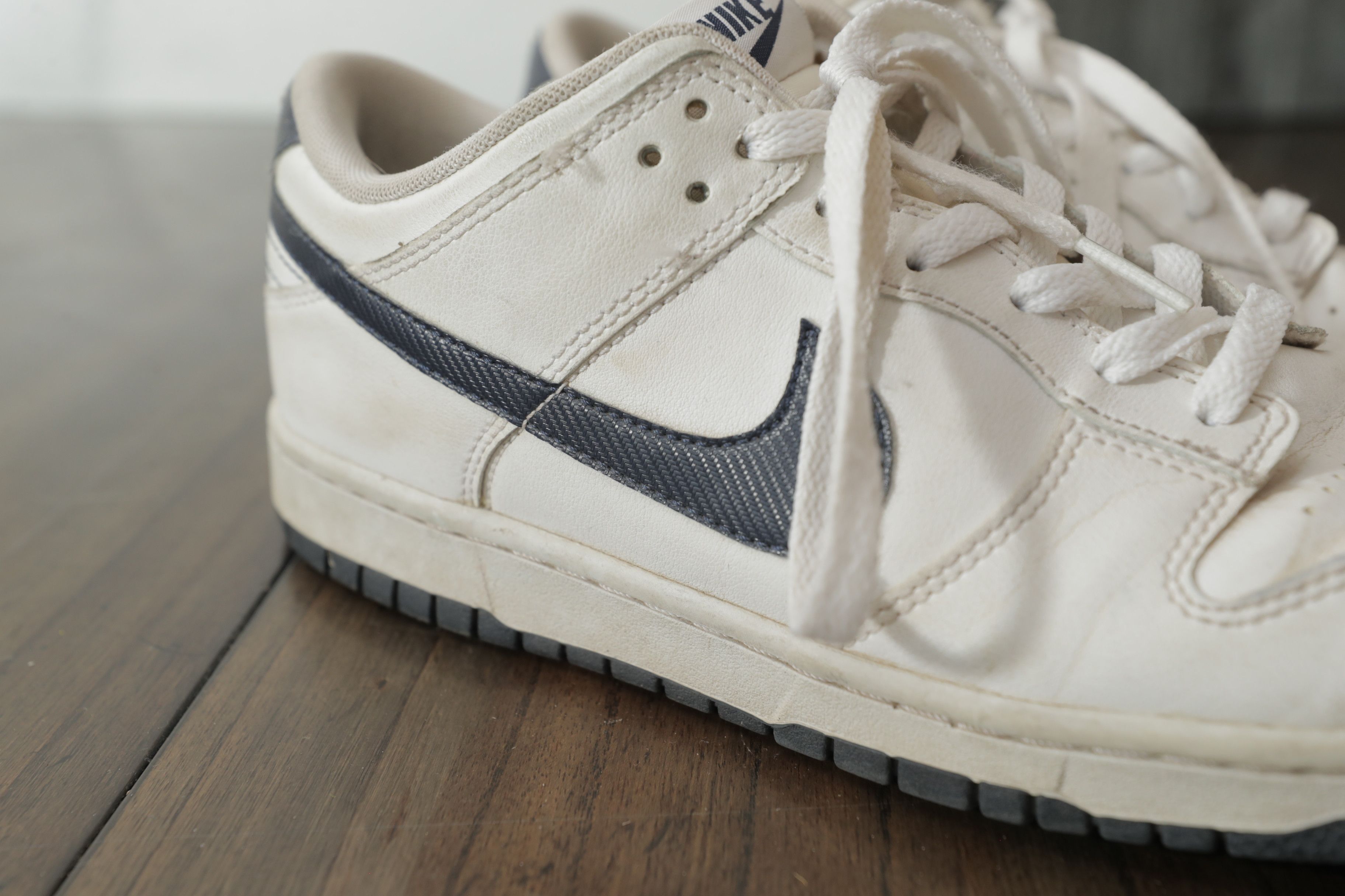 Nike Nike Dunk Low 2012 Obsidian Navy White Rare Vintage (8.5) Size US 8.5 / EU 41-42 - 8 Thumbnail
