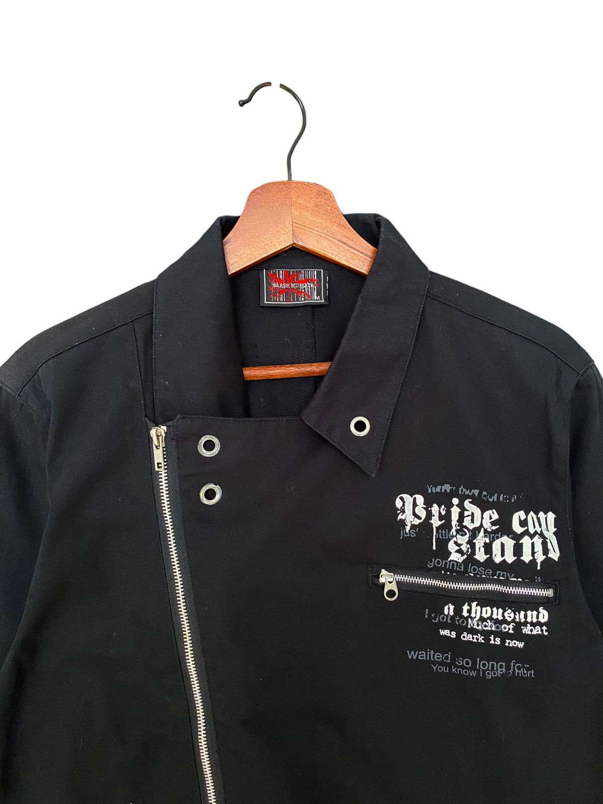 Japanese Brand × Vintage Vintage Japanese Brand Slash Number Bondage Jacket 1990s Size US M / EU 48-50 / 2 - 3 Thumbnail