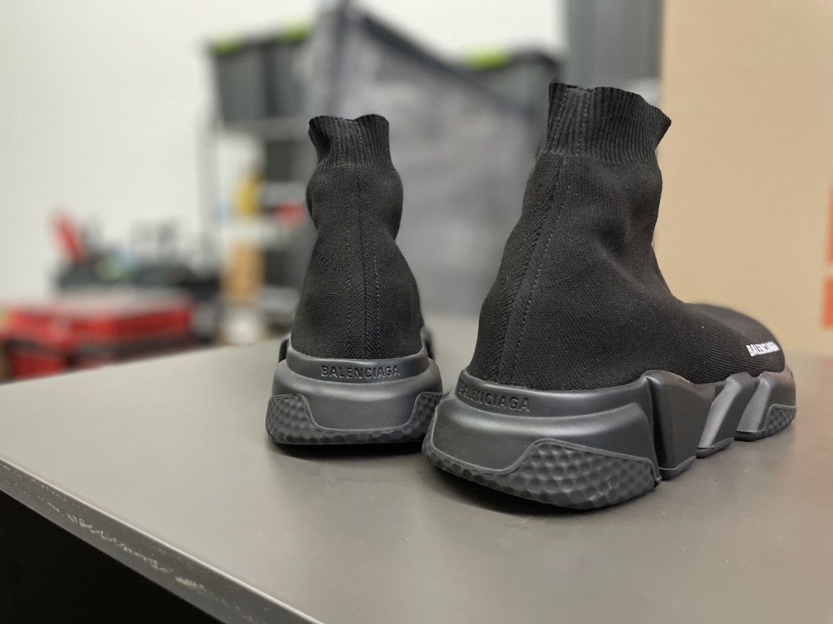 Balenciaga Balenciaga Speed LT Knit Sneaker Black Size US 9 / EU 42 - 2 Thumbnail